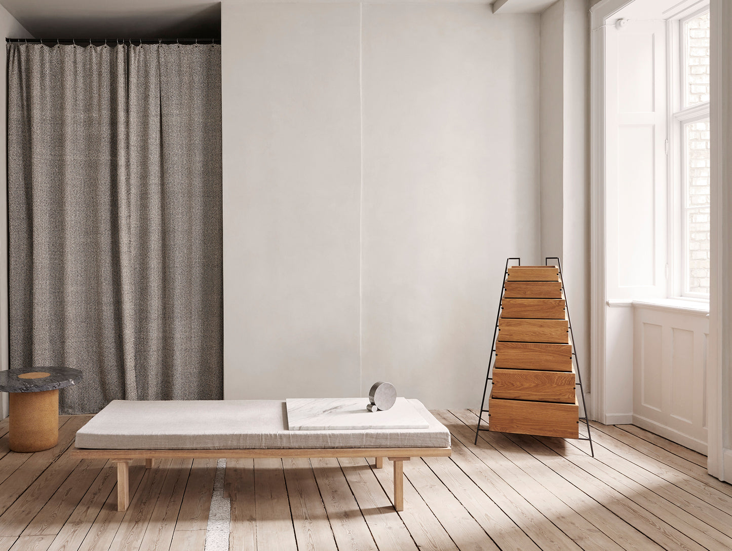 Sutoa Storage Drawers by Frama - Oak