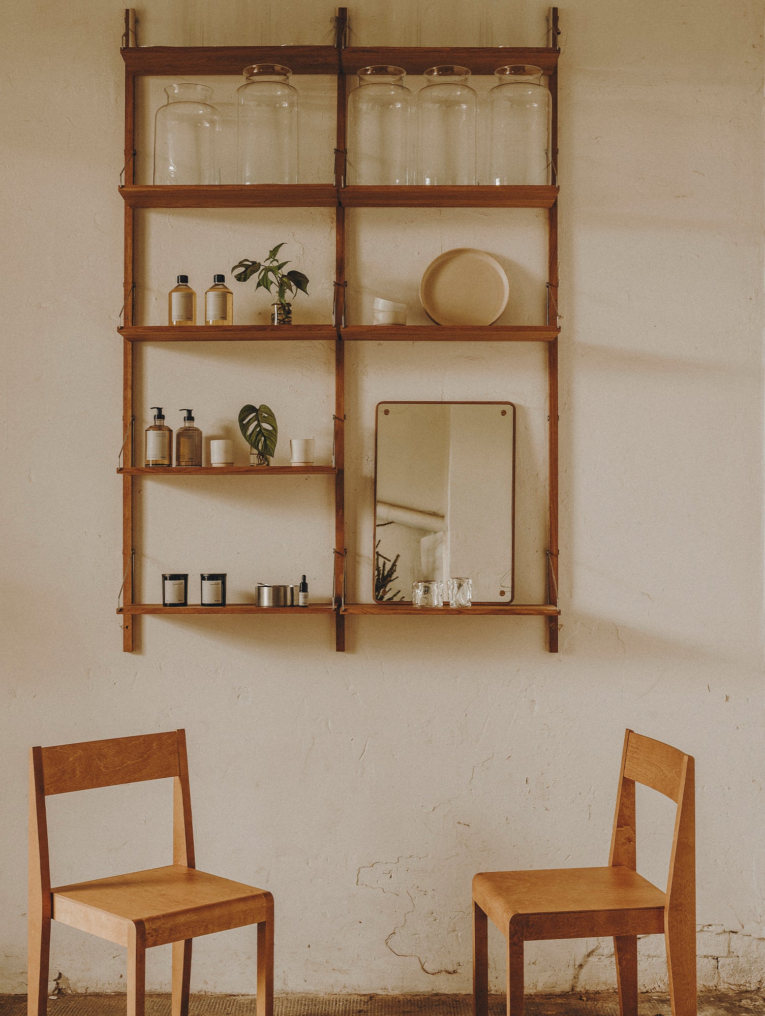 Rectangular Mirror : RM-1 by Frama - Small (58 cm Height)