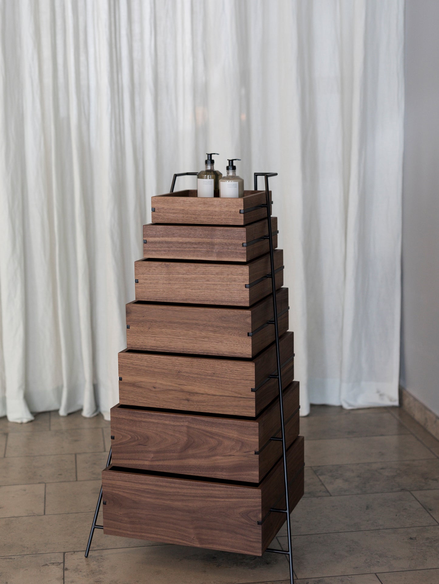 Sutoa Storage Drawers by Frama - Walnut
