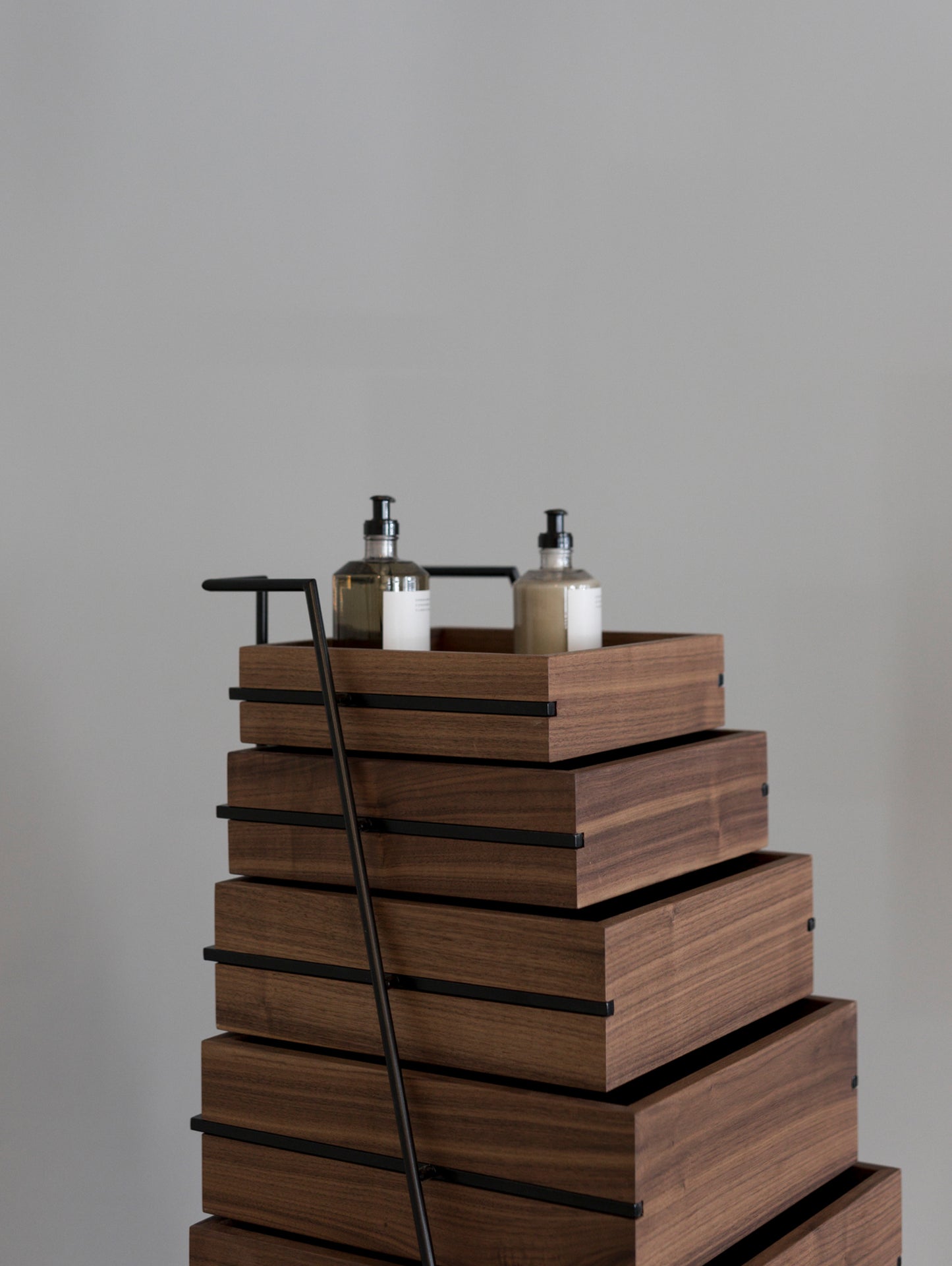 Sutoa Storage Drawers by Frama - Walnut
