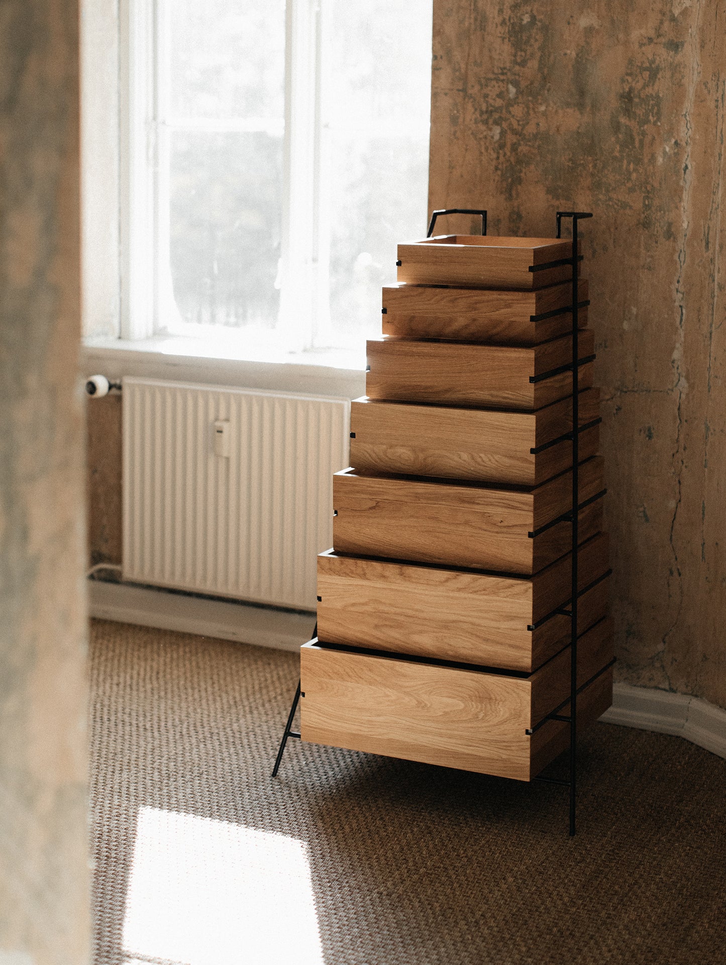 Sutoa Storage Drawers by Frama - Oak