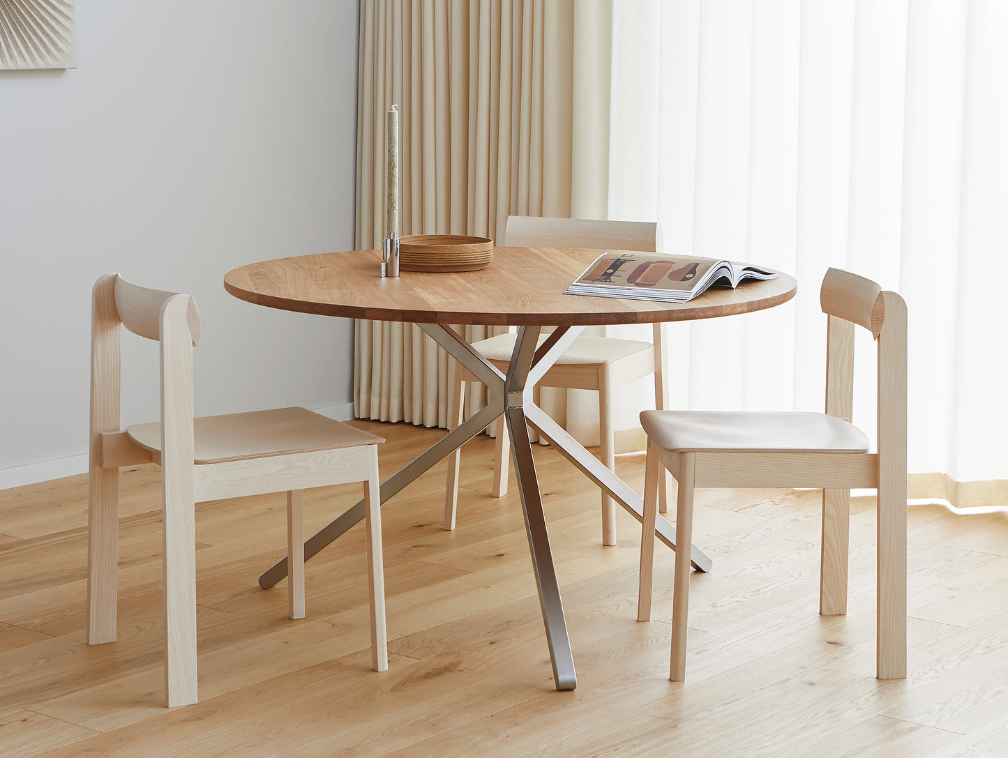 Blueprint Chair, Frisbee Table - Form & Refine