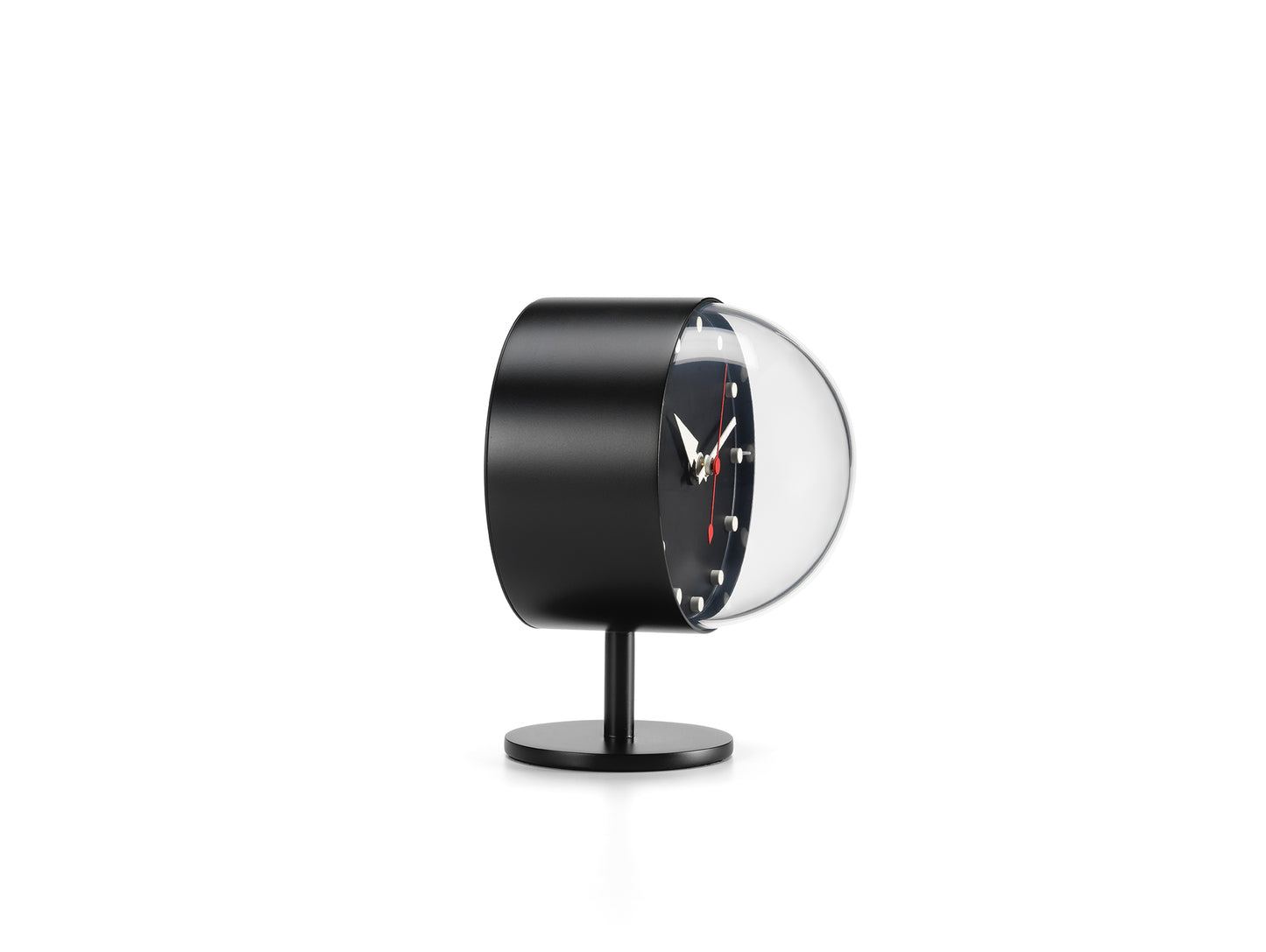 George Nelson Night Clock in black by Vitra