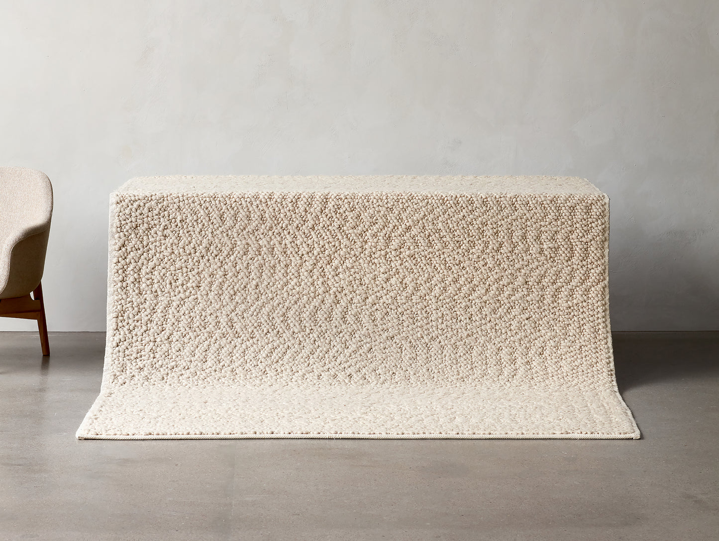 Ivory Gravel Rug by Menu