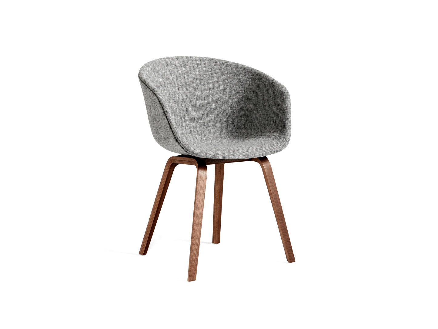 About A Chair AAC 23 by HAY - Hallingdal 130 / Lacquered Walnut Base