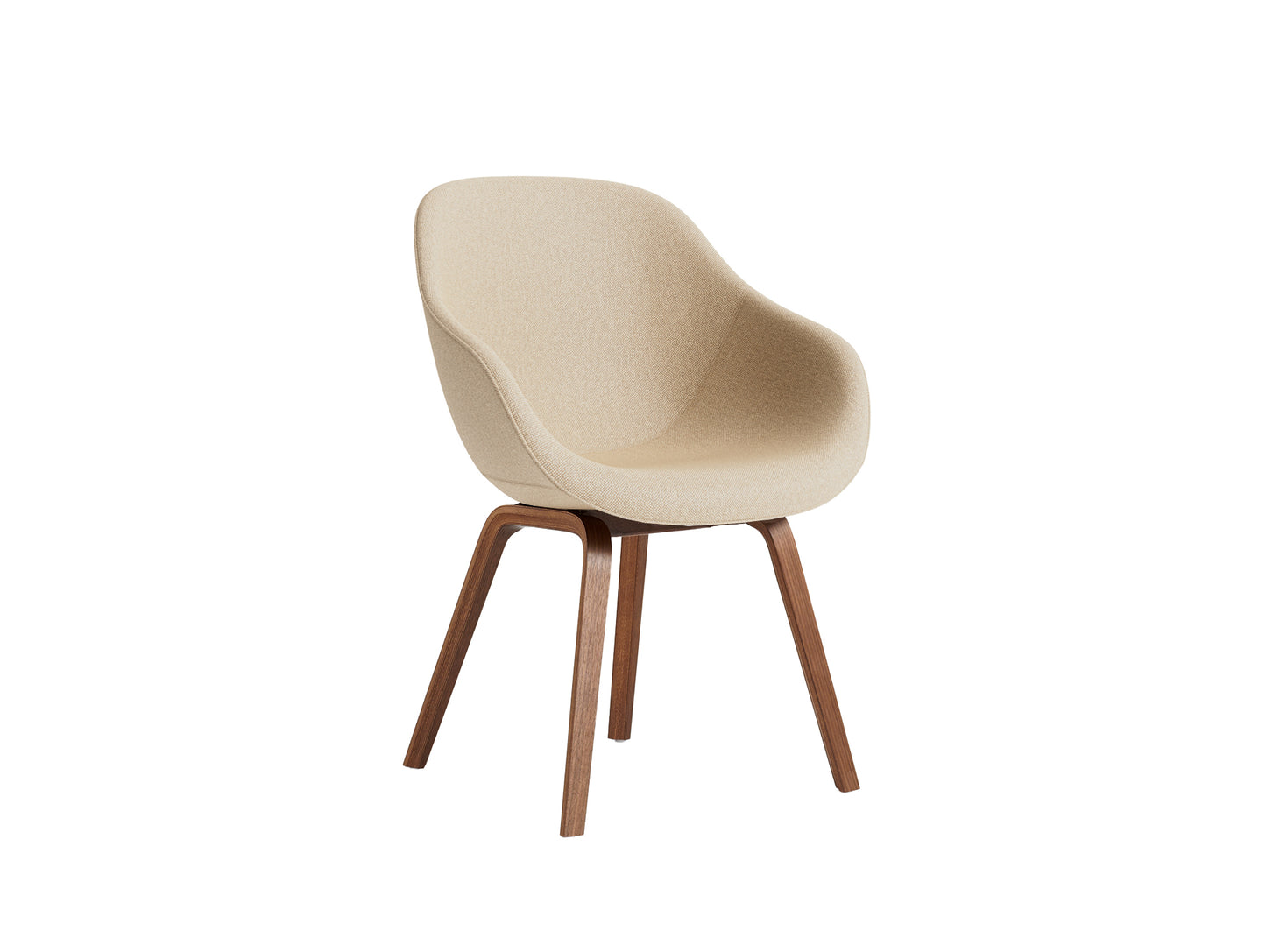 About A Chair AAC 123 by HAY - Hallingdal 220 / Lacquered Walnut Base