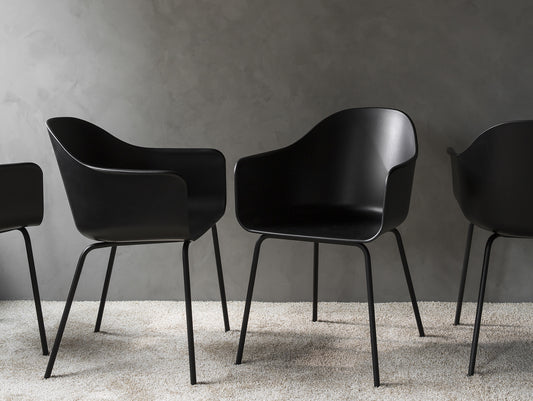 Harbour Chair by Menu - Black Shell