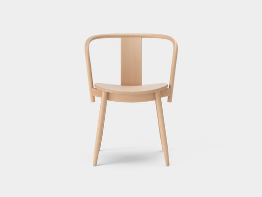 Icha Chair in Natural Beech by Massproductions