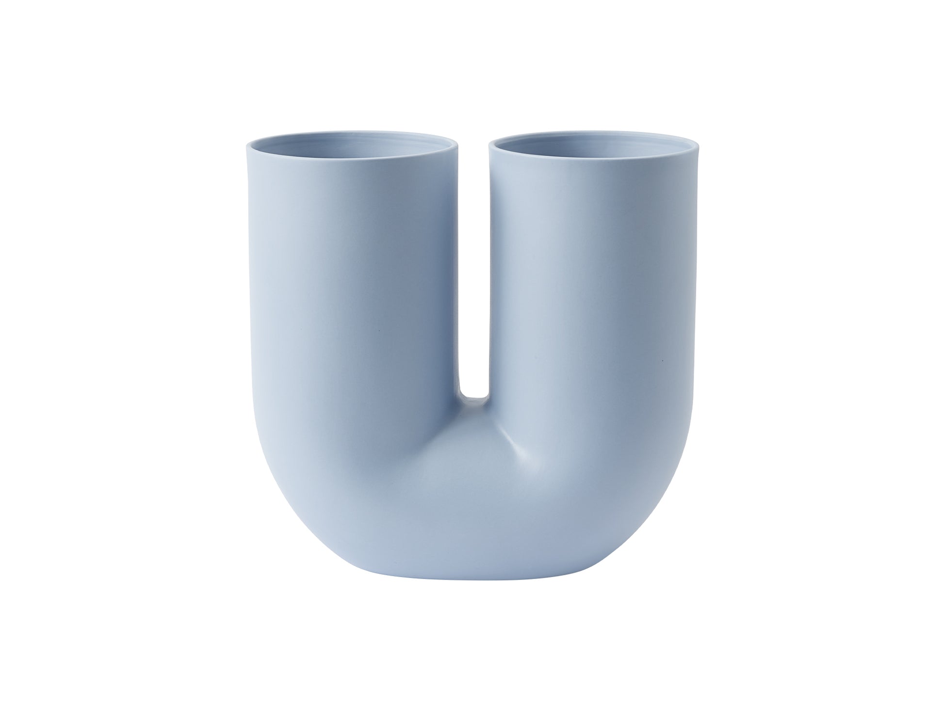 Kink Vase by Muuto - Light Blue