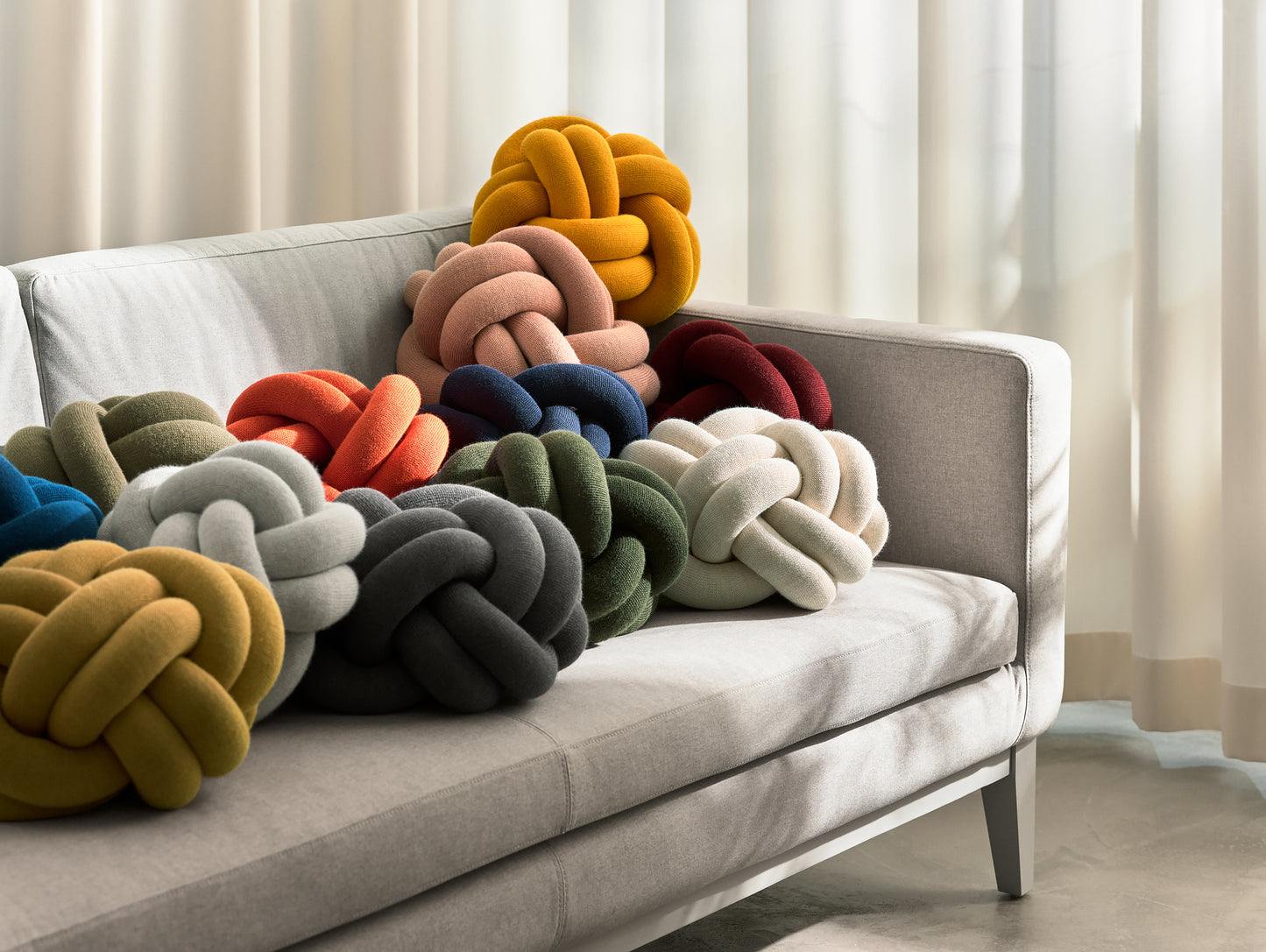 Knot Cushion by Design House Stockholm