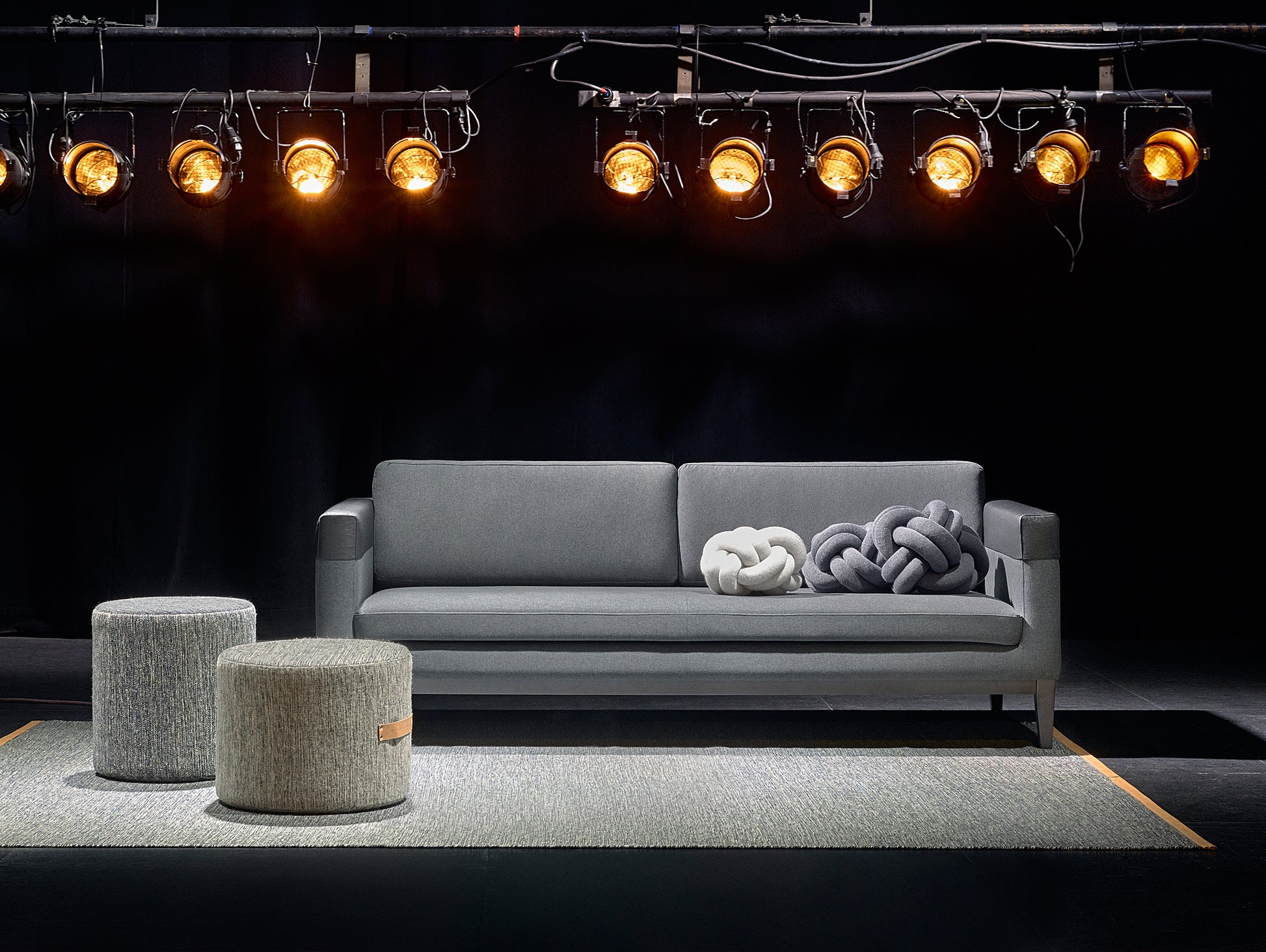 Knot Cushion by Design House Stockholm