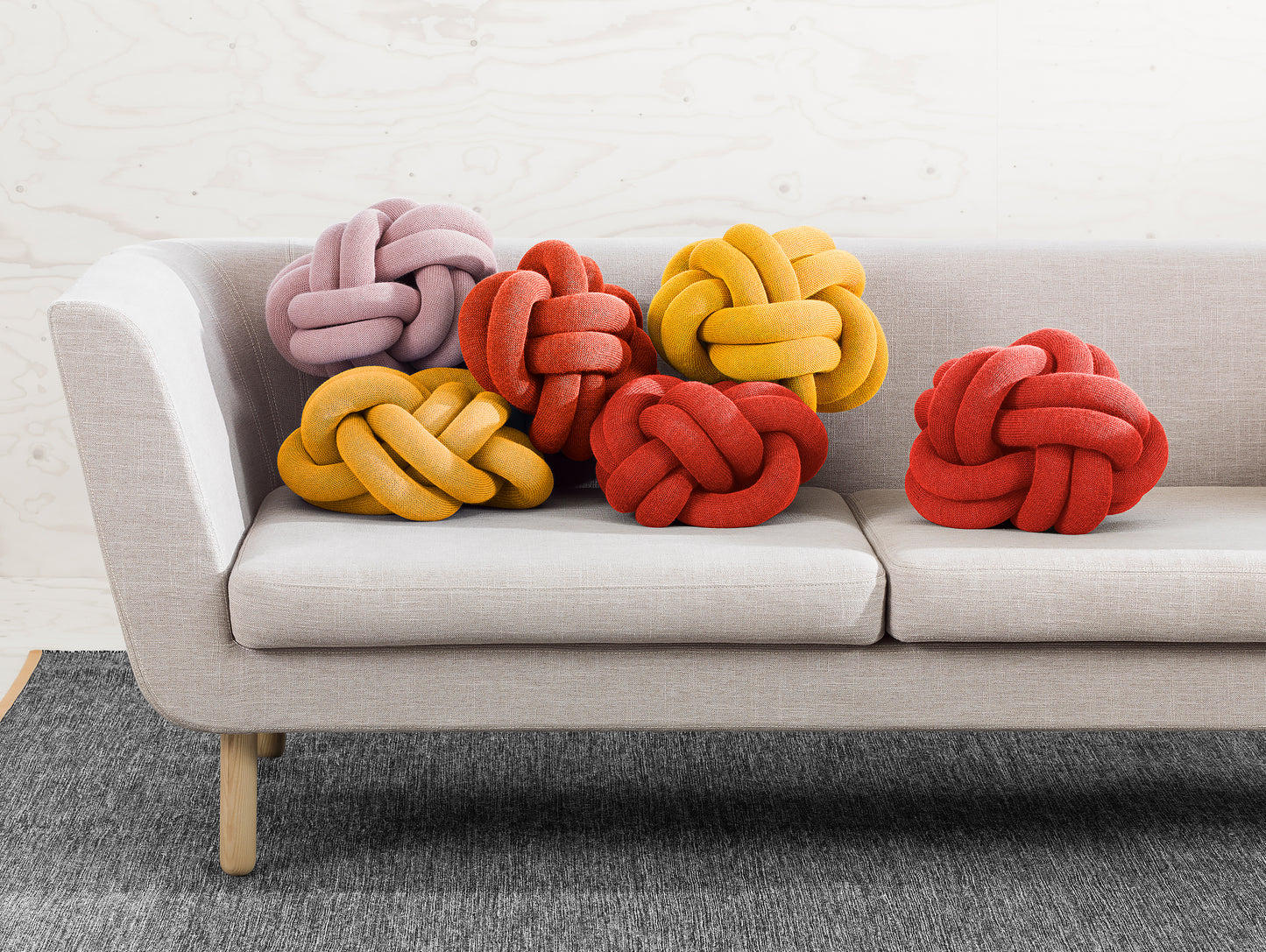 Knot Cushion by Design House Stockholm