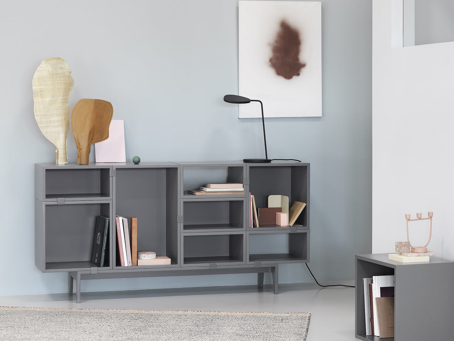 Black Leaf Table Lamp by Muuto