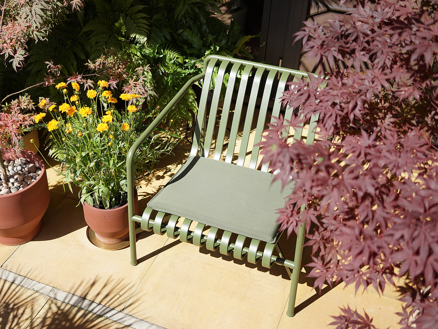 Palissade Lounge Chair Seat Cushion - Olive