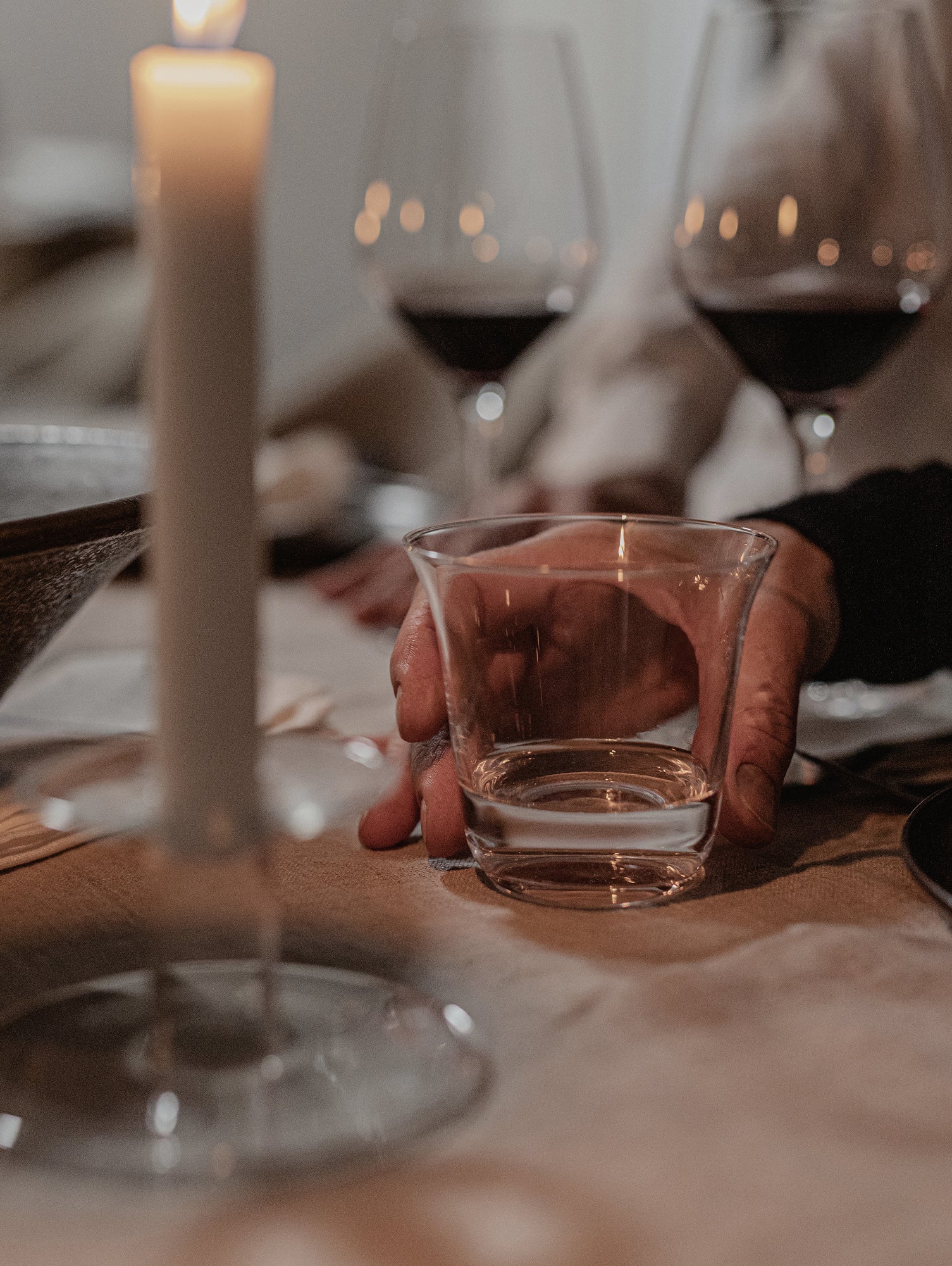 Strandgade Drinking Glass - Set of 2 by Menu / H 9cm