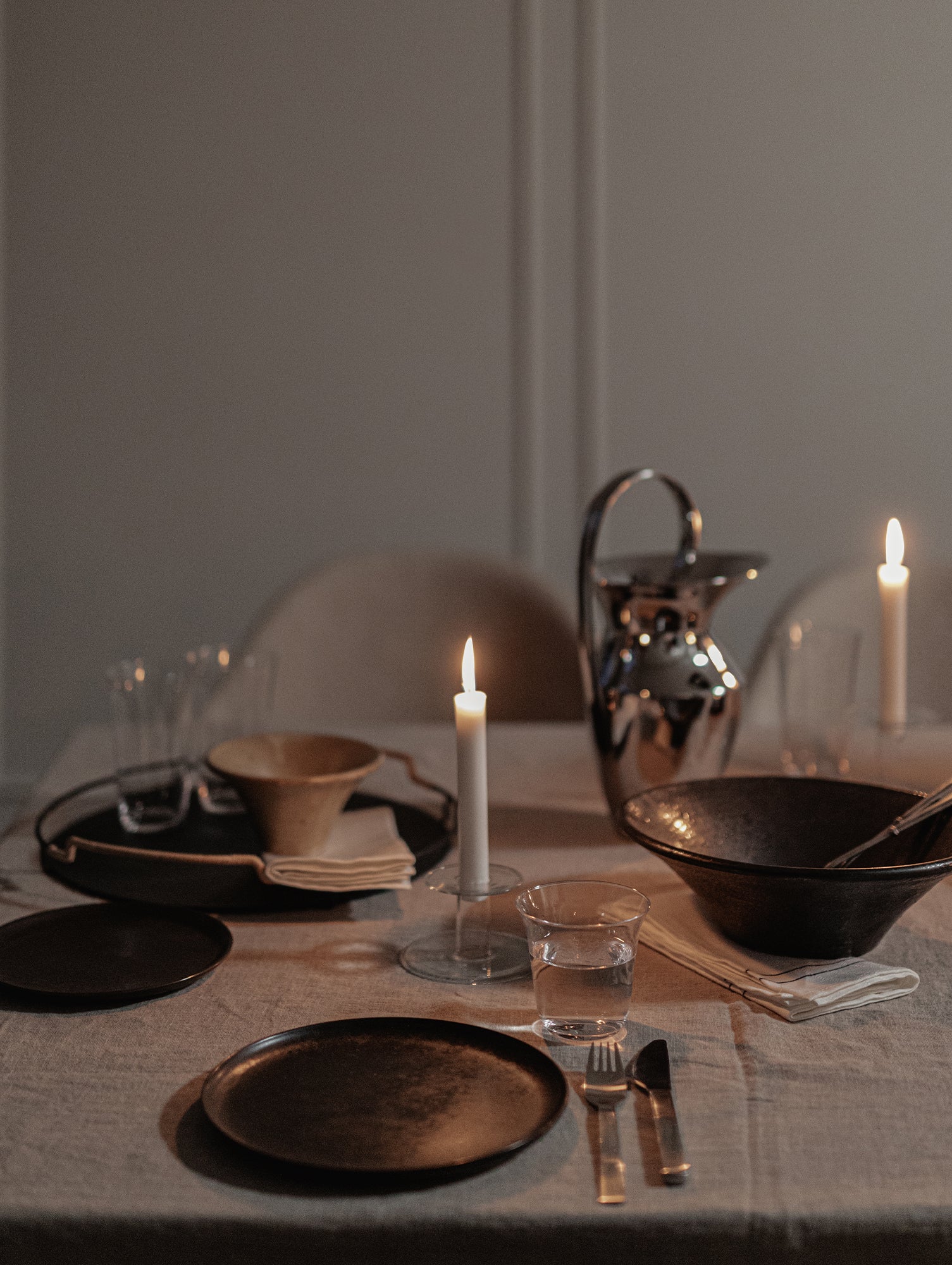 Strandgade Drinking Glass - Set of 2 by Menu / H 9cm Strandgade Drinking Glass - Set of 2 by Menu / H 9cm