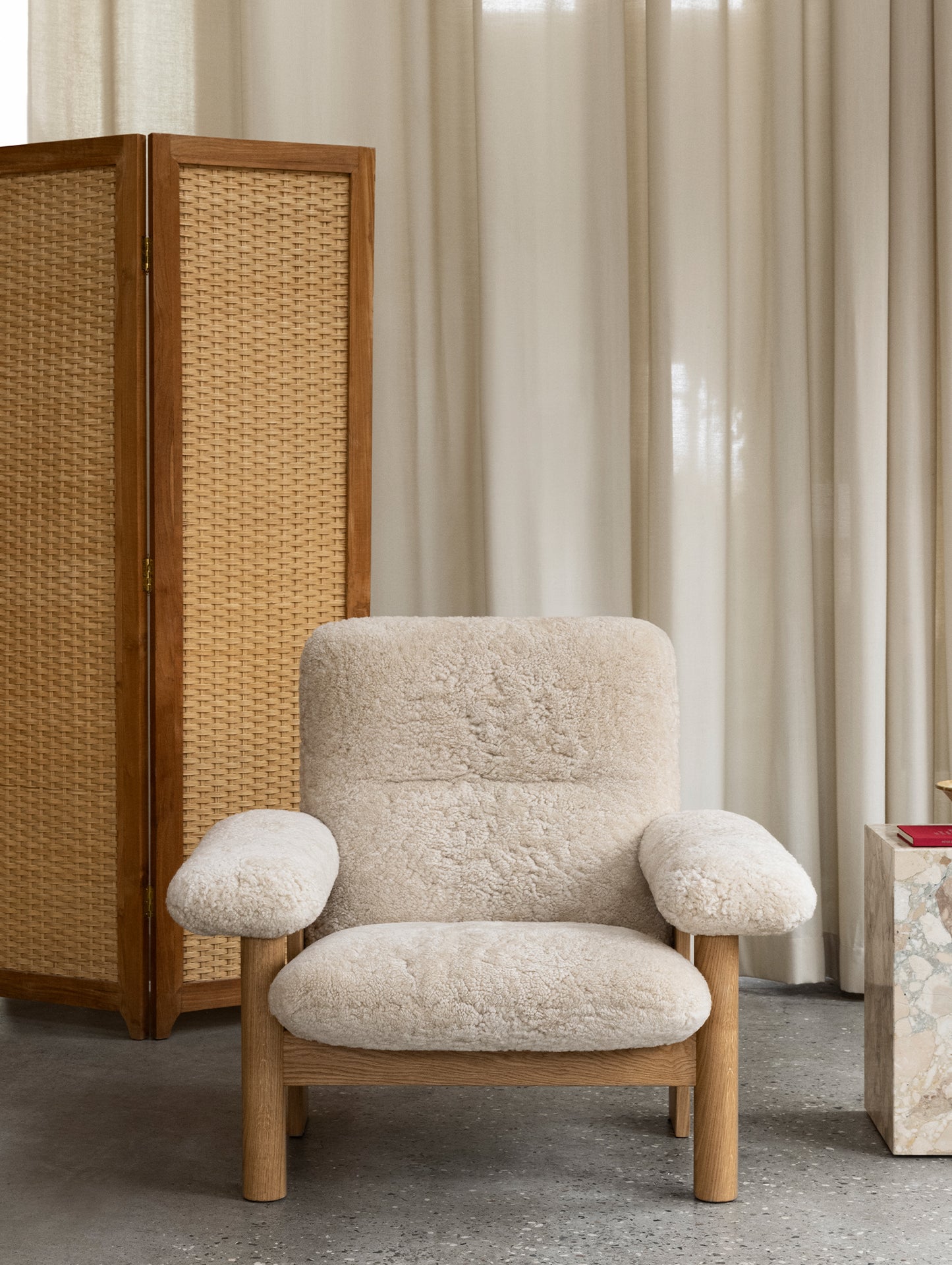Brasilia Lounge Chair by Menu
