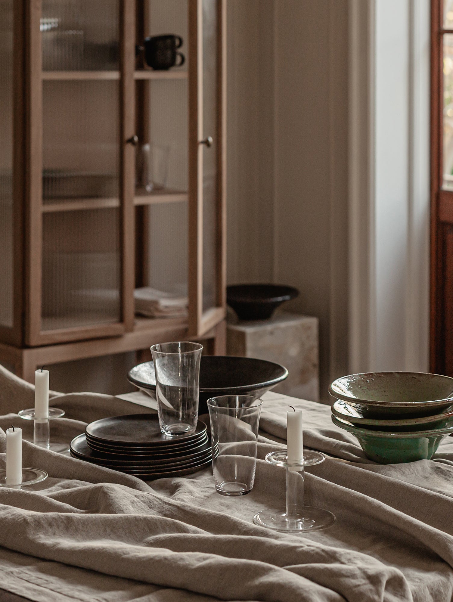 Strandgade Drinking Glass - Set of 2 by Menu / H 14 cm