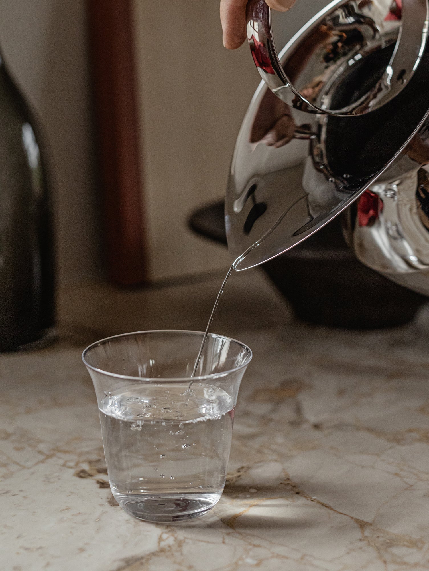 Strandgade Drinking Glass - Set of 2 by Menu / H 9cm