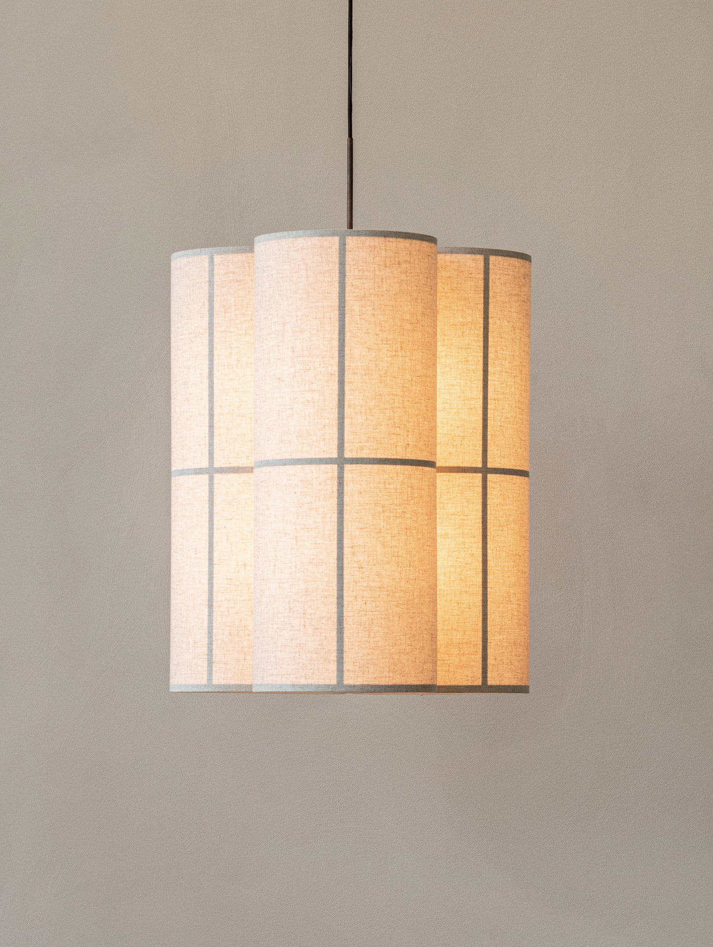 Hashira Pendant Cluster by Menu - Large (Diameter: 60 cm) / Raw Linen