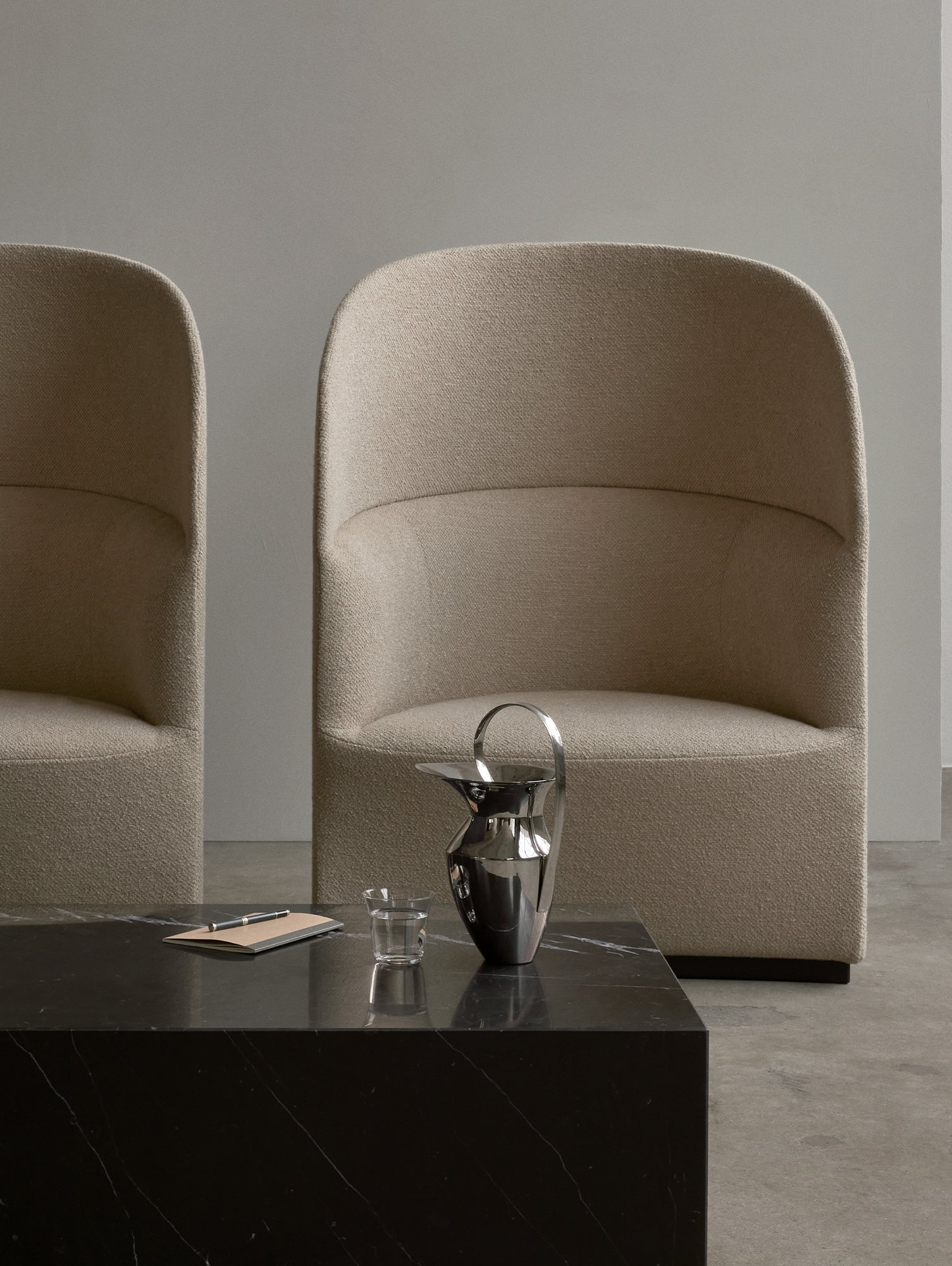 Strandgade Drinking Glass - Set of 2 by Menu / H 9cm