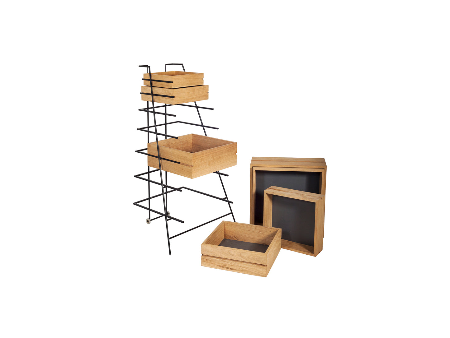 Sutoa Storage Drawers by Frama - Oak