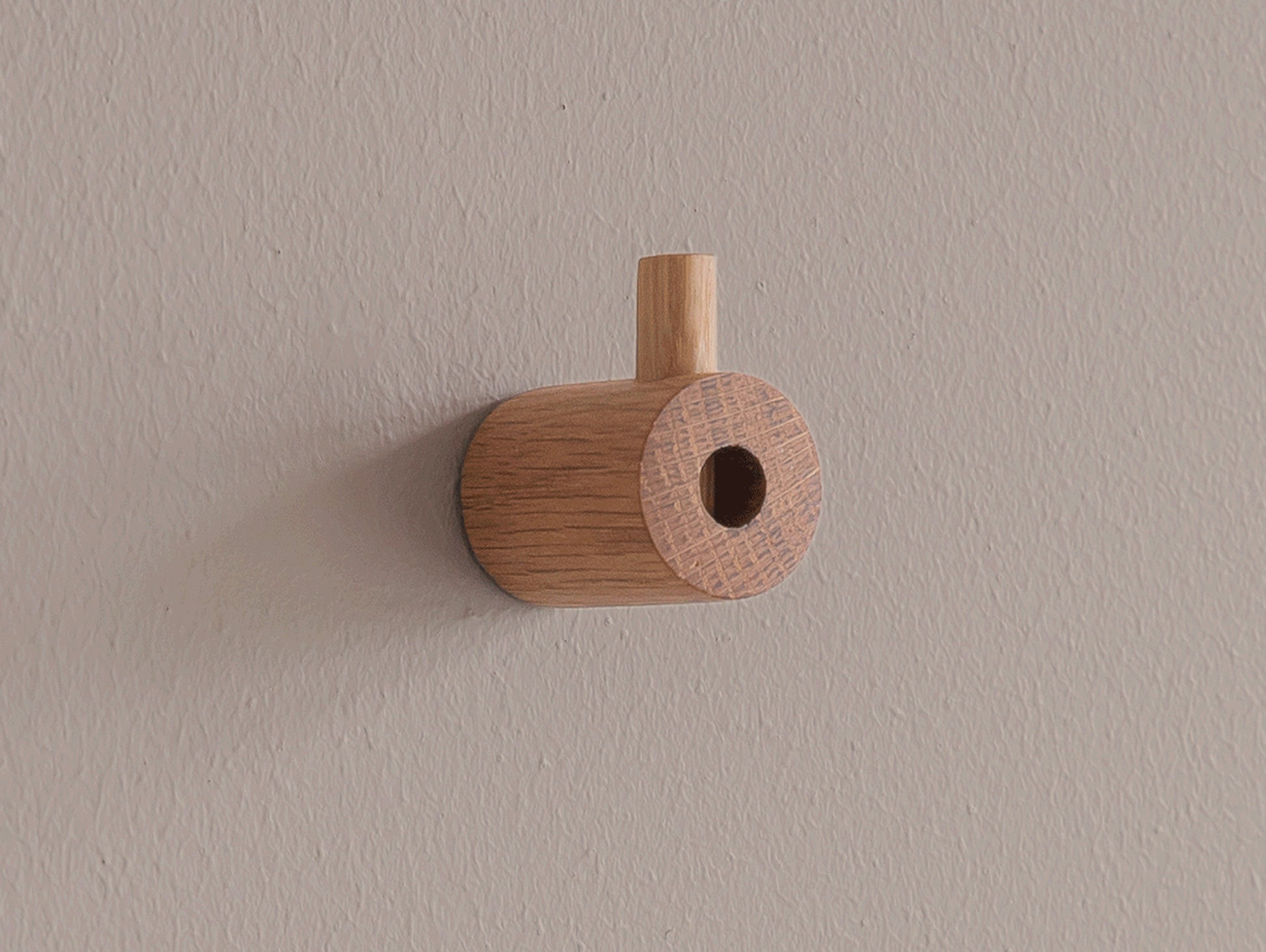 Wooden Wall Hook by Moebe