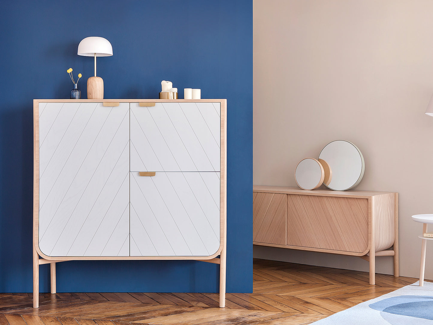 Light Grey Marius Dresser by Hârto