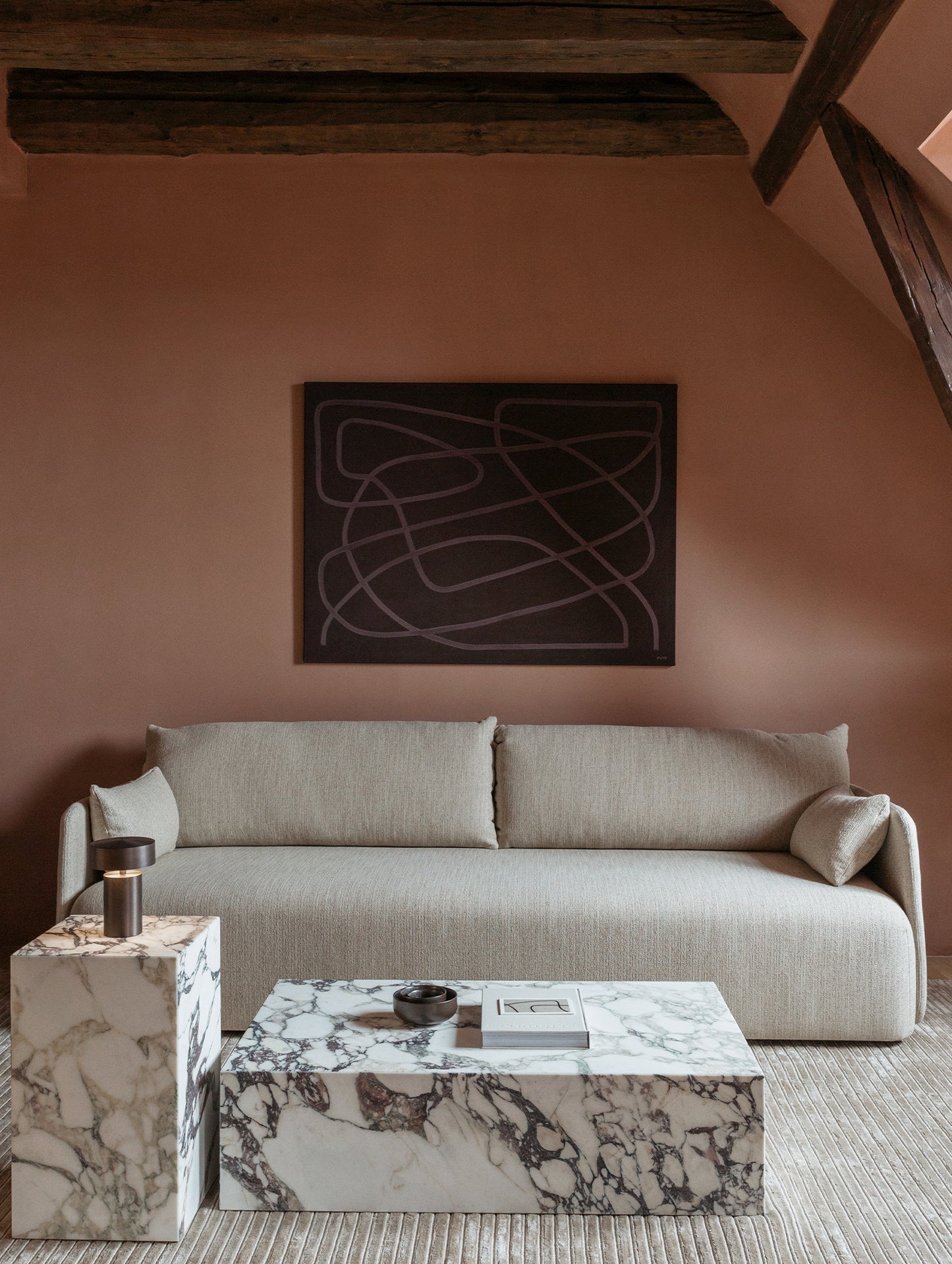 Offset 3-Seater Sofa by Menu