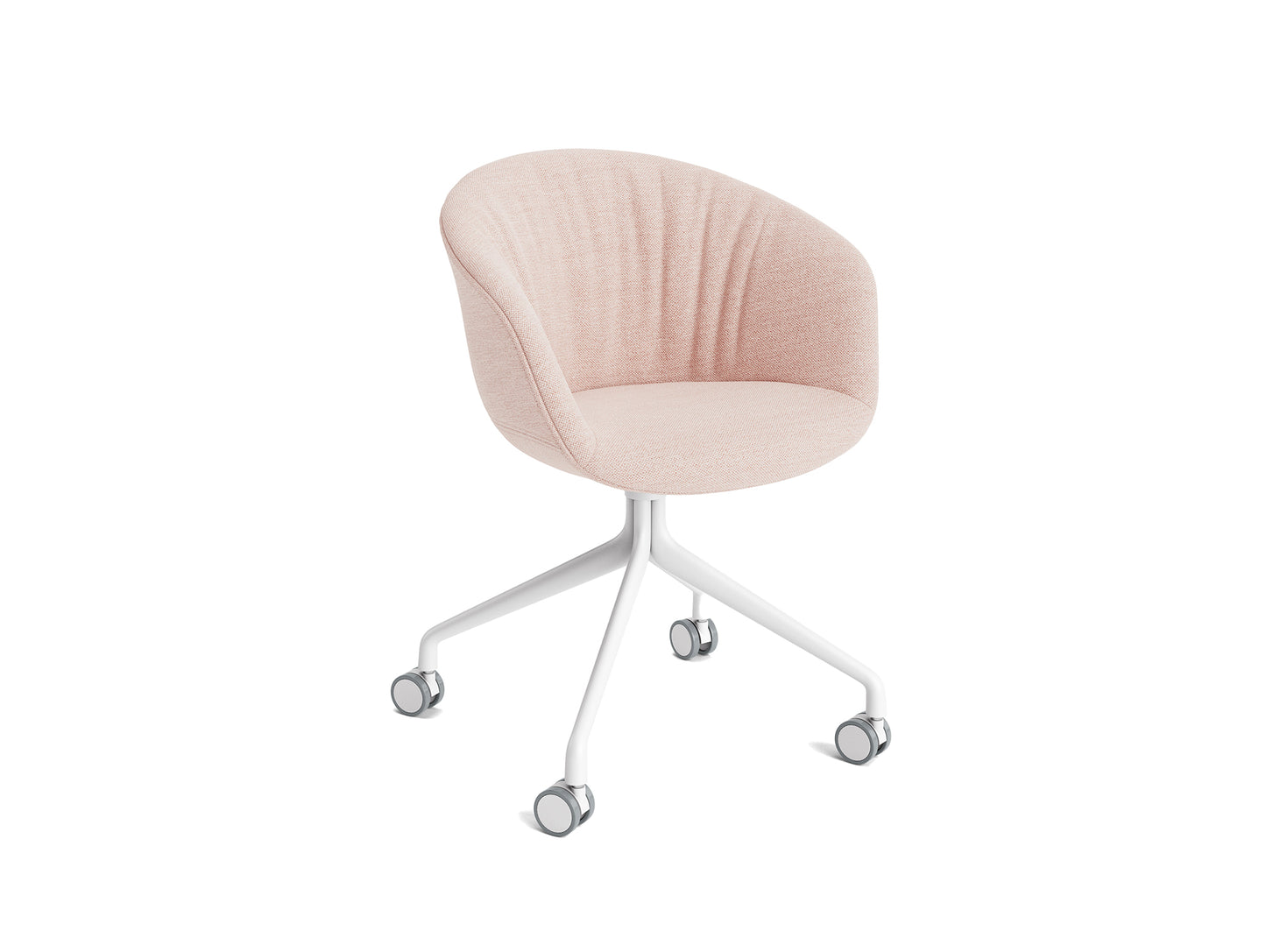 About A Chair AAC 25 Soft by HAY - Mode 026/ White Powder Coated Aluminium