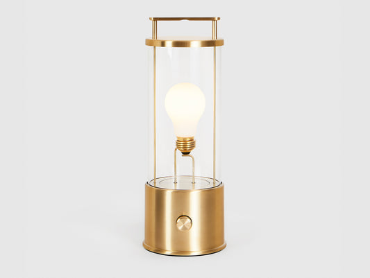 The Muse Portable Lamp (Solid Brass Edition) by Tala