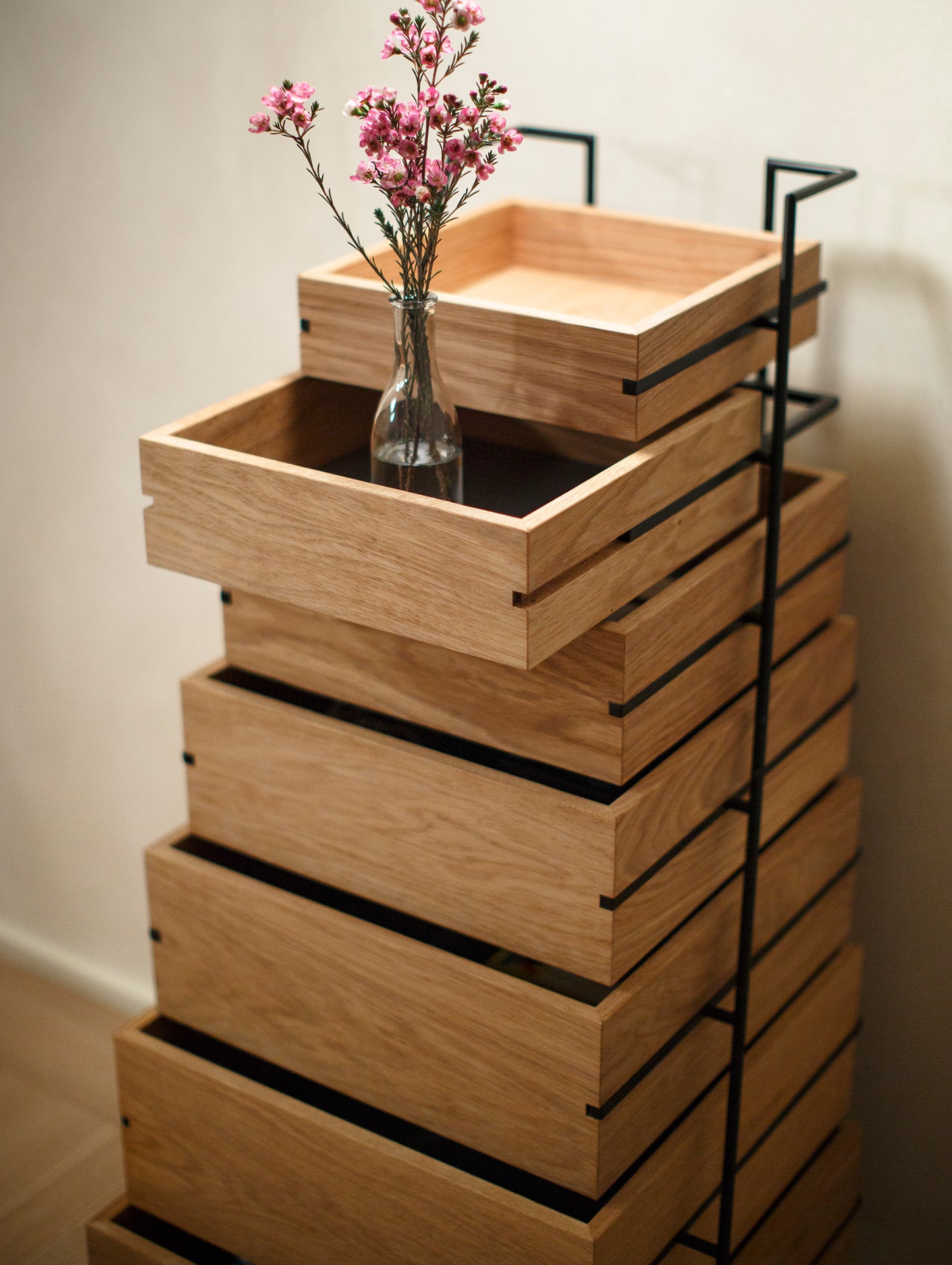 Sutoa Storage Drawers by Frama - Oak