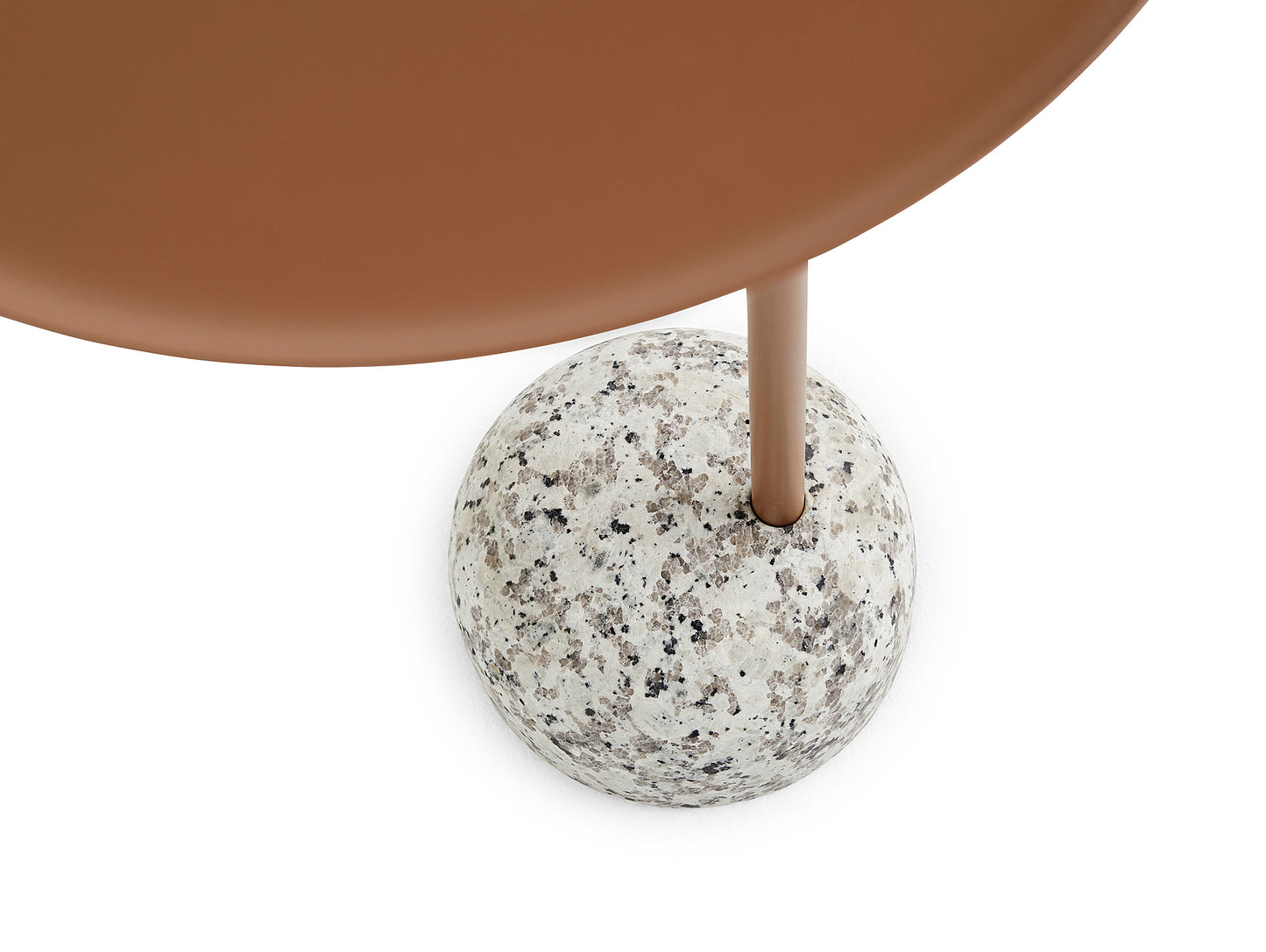 Pale Brown Bowler Table by HAY