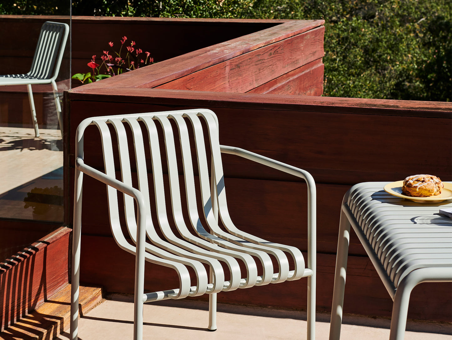 HAY Palissade Dining Armchair - Sky Grey