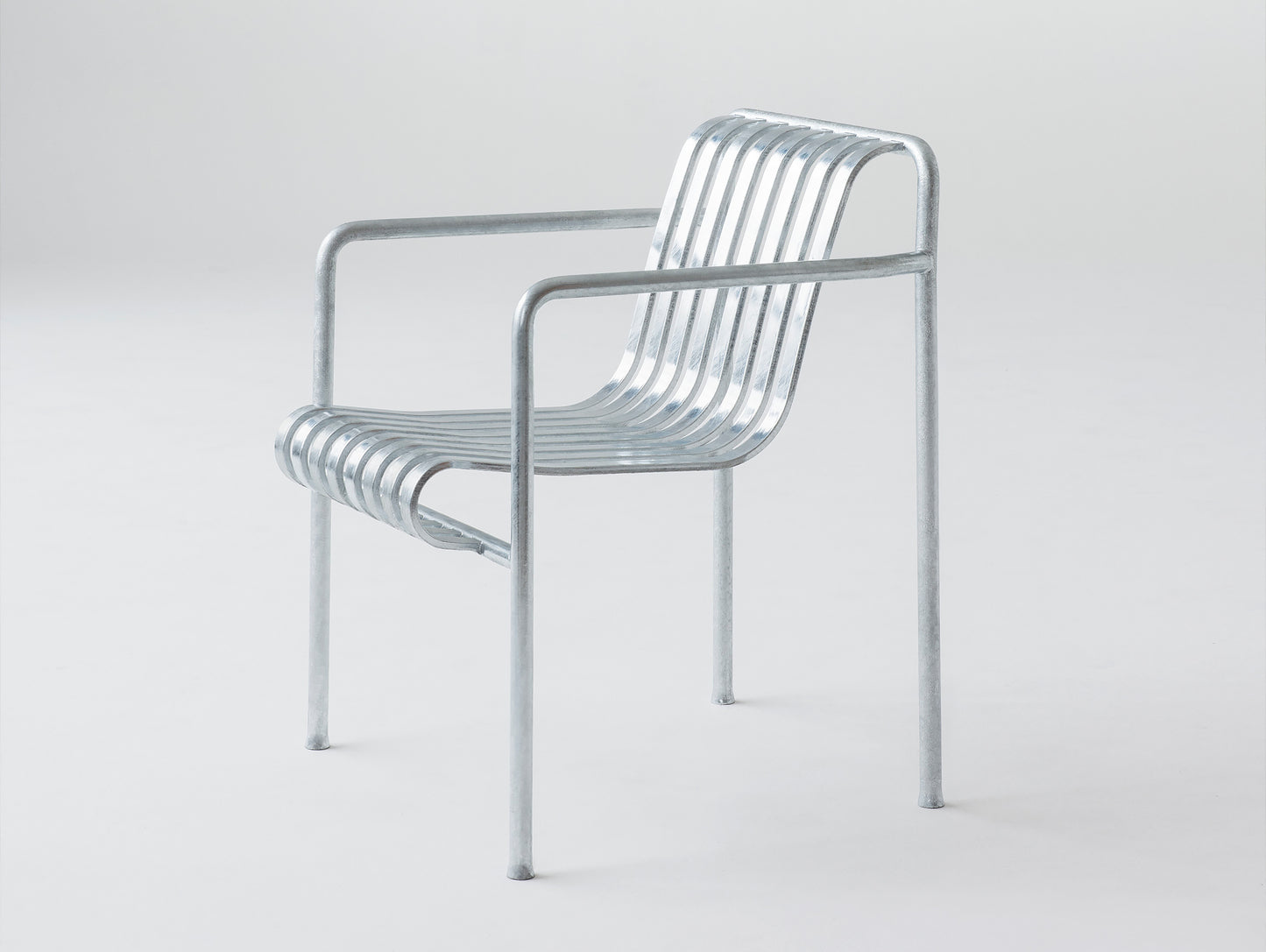 HAY Palissade Dining Armchair - Hot Galvanised