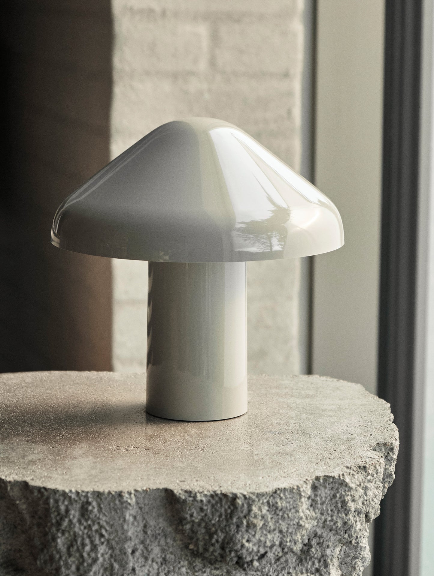 HAY Pao Portable Lamp by HAY - Cool Grey