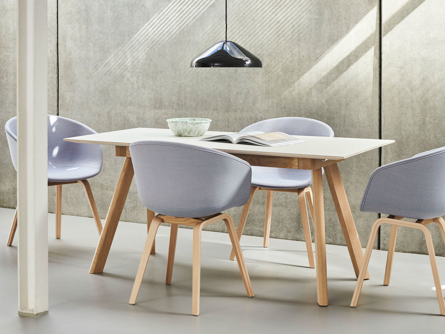 About A Chair AAC 23 by HAY - Atlas 631 / Lacquered Oak Base