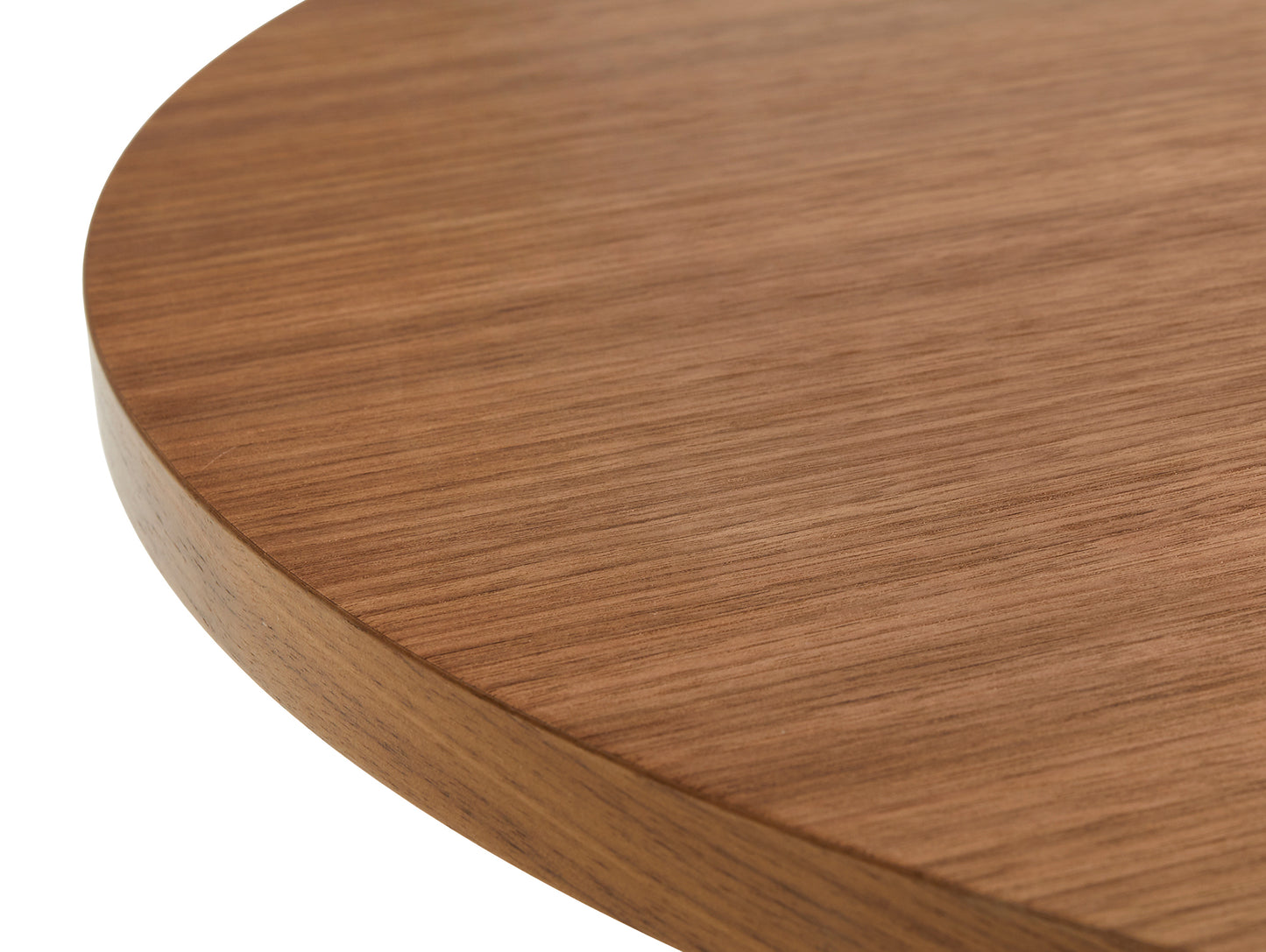 Pastis Table by HAY - Diameter 70 x Height 74 cm / Water-Based Lacquered Walnut