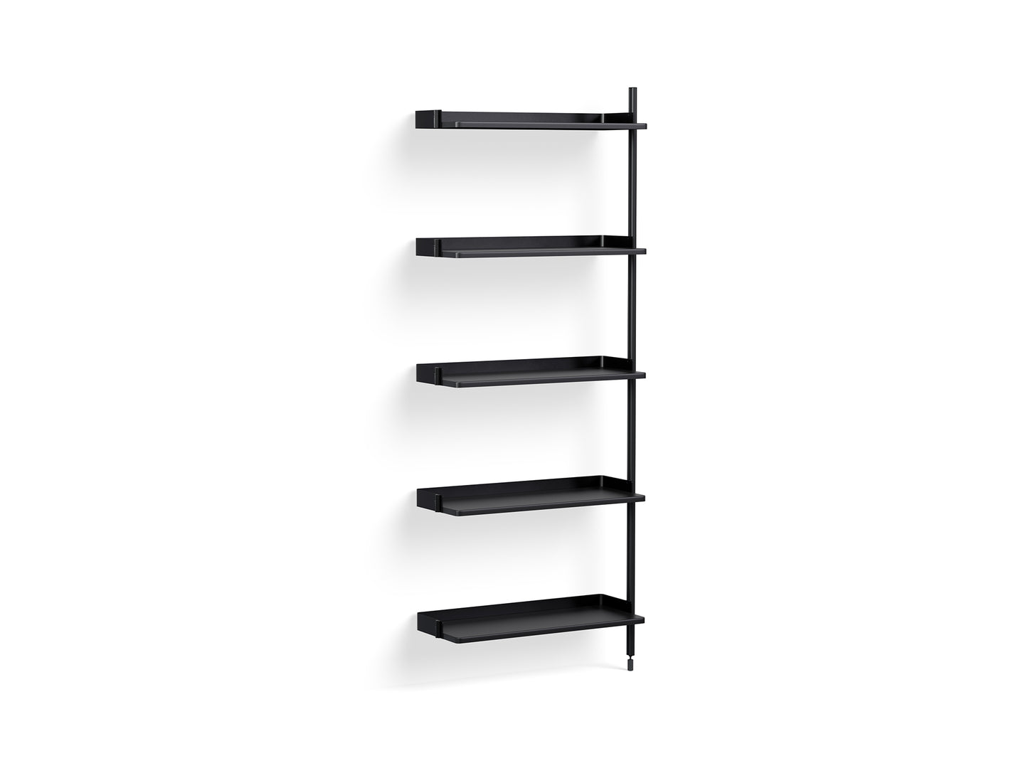 Pier System 110 Add-ons by HAY - Black Anodised Aluminium Uprights / PS Black