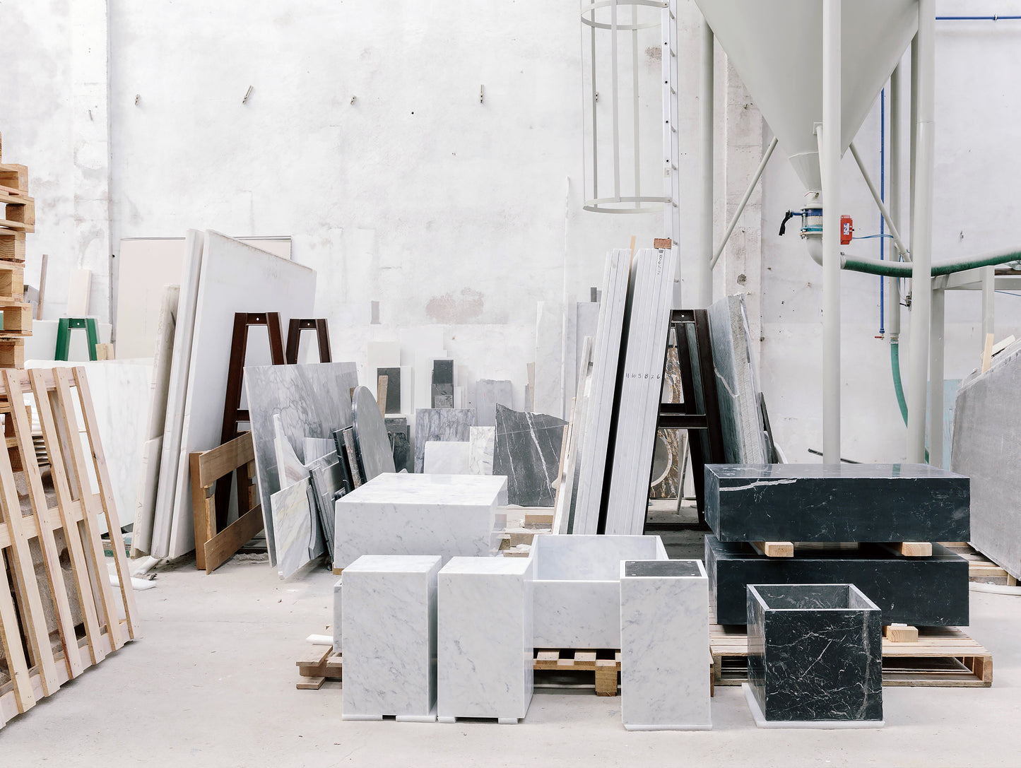 Making the Menu Marble Plinth... In the factory