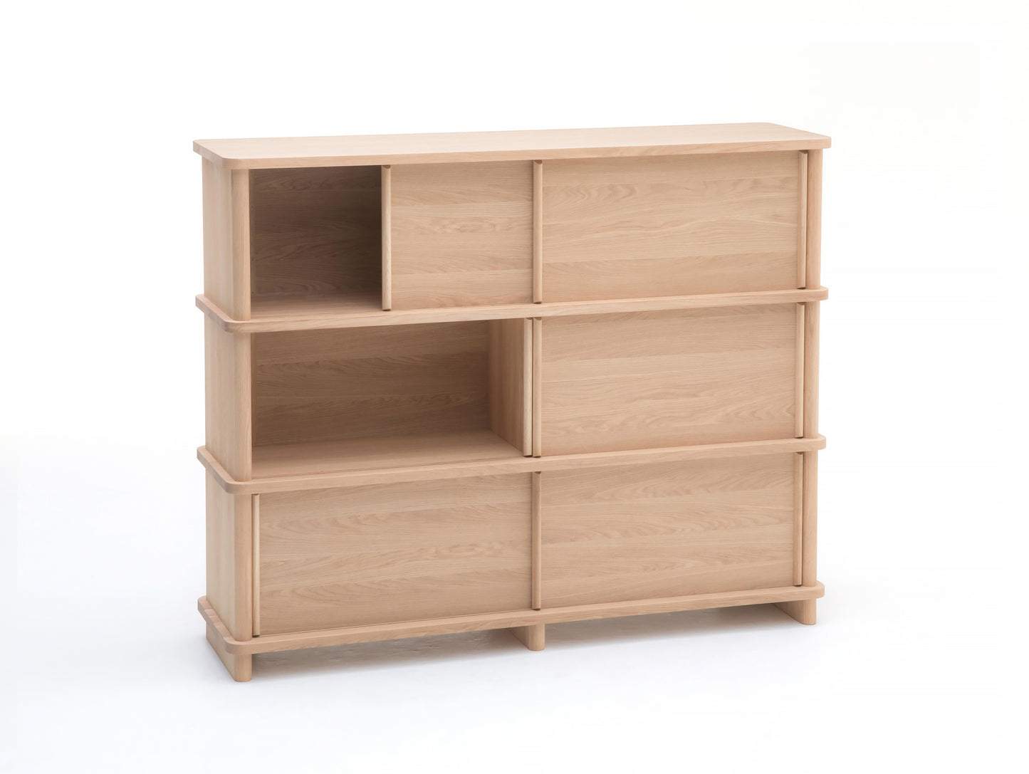 Karimoku New Standard - Prop Highboard in Pure Oak