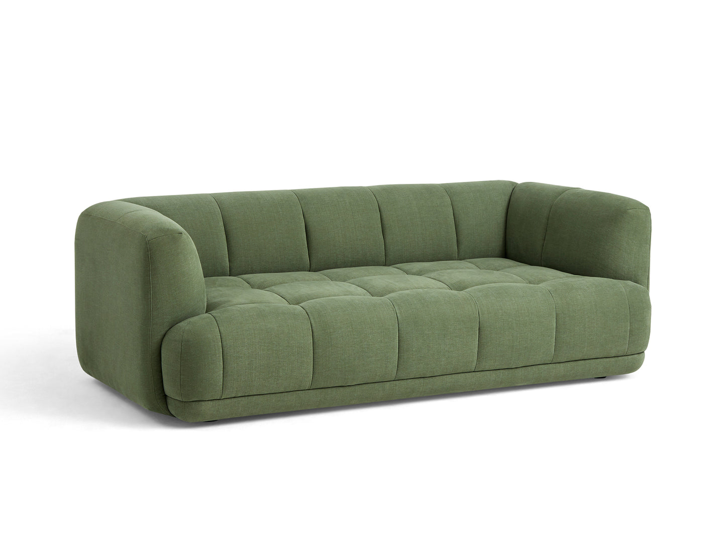 Quilton 2-Seater Sofa / Romo Linara 100 (Tarragon)