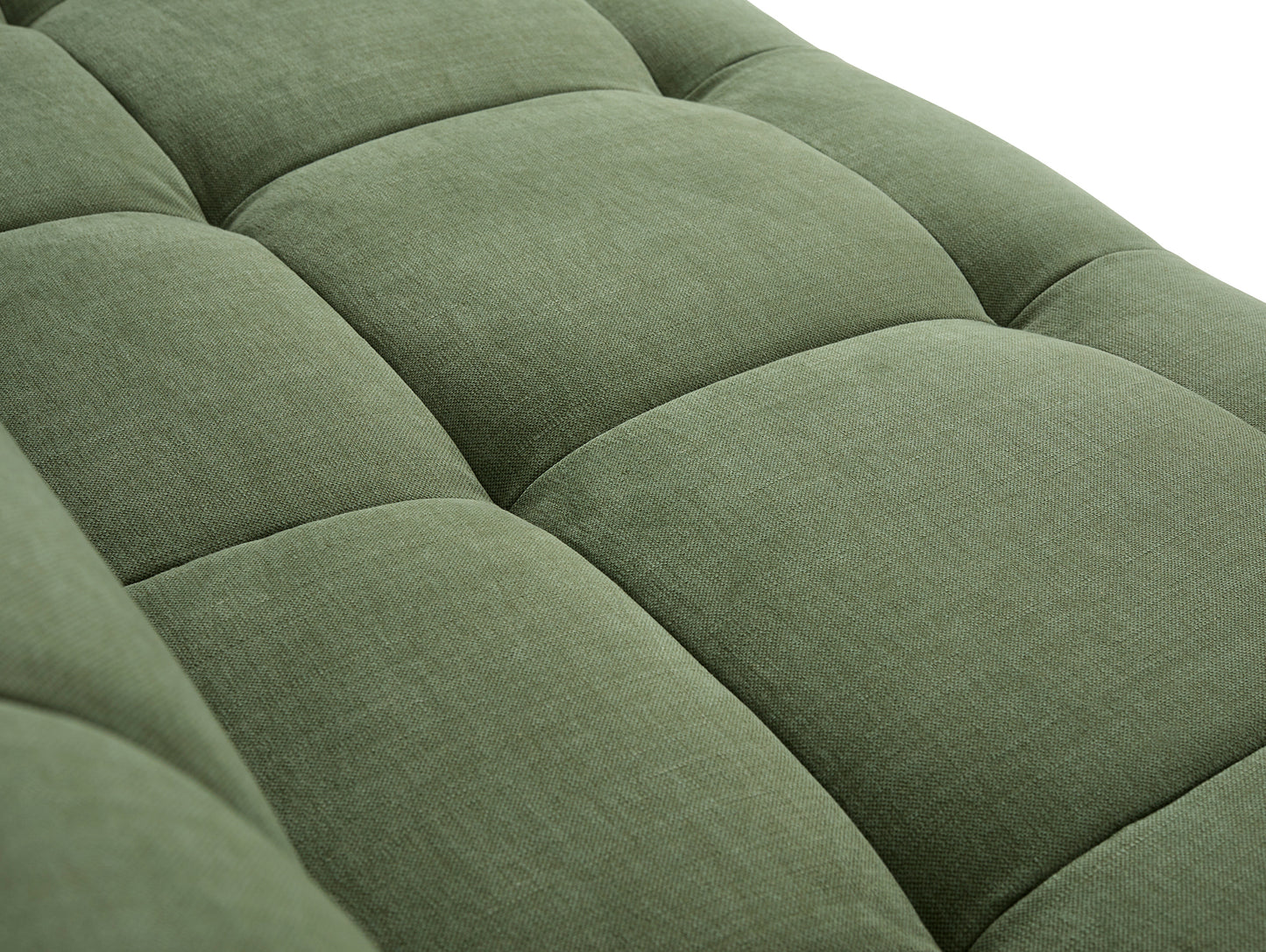 Quilton 2-Seater Sofa / Romo Linara 100 (Tarragon)