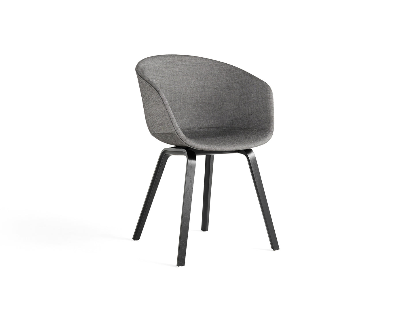 About A Chair AAC 23 by HAY - Remix 152 / Black Lacquered Oak Base