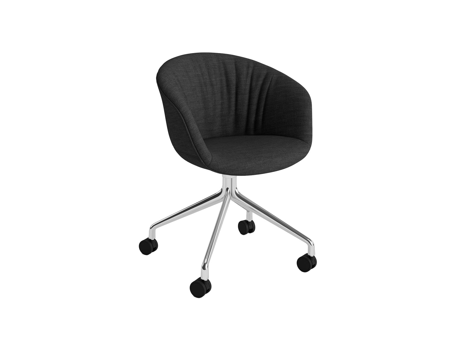 About A Chair AAC 25 Soft by HAY - Remix 173 / Polished Aluminium
