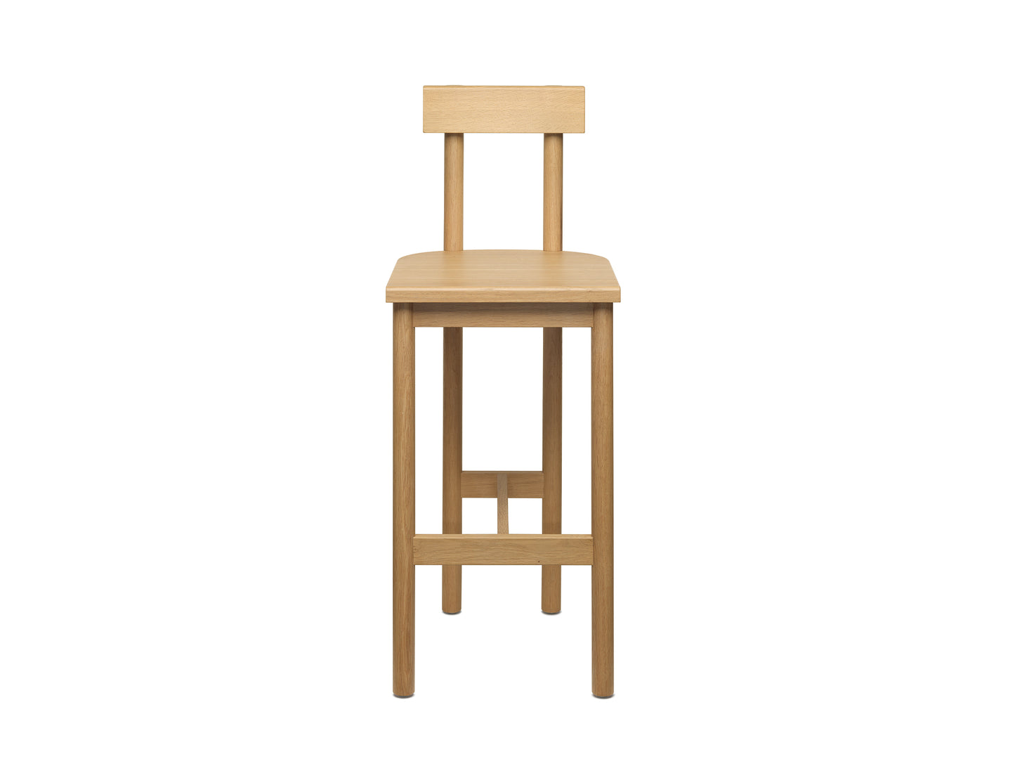SX02 Gamar Stool by e15 - Clear Lacquered Oak