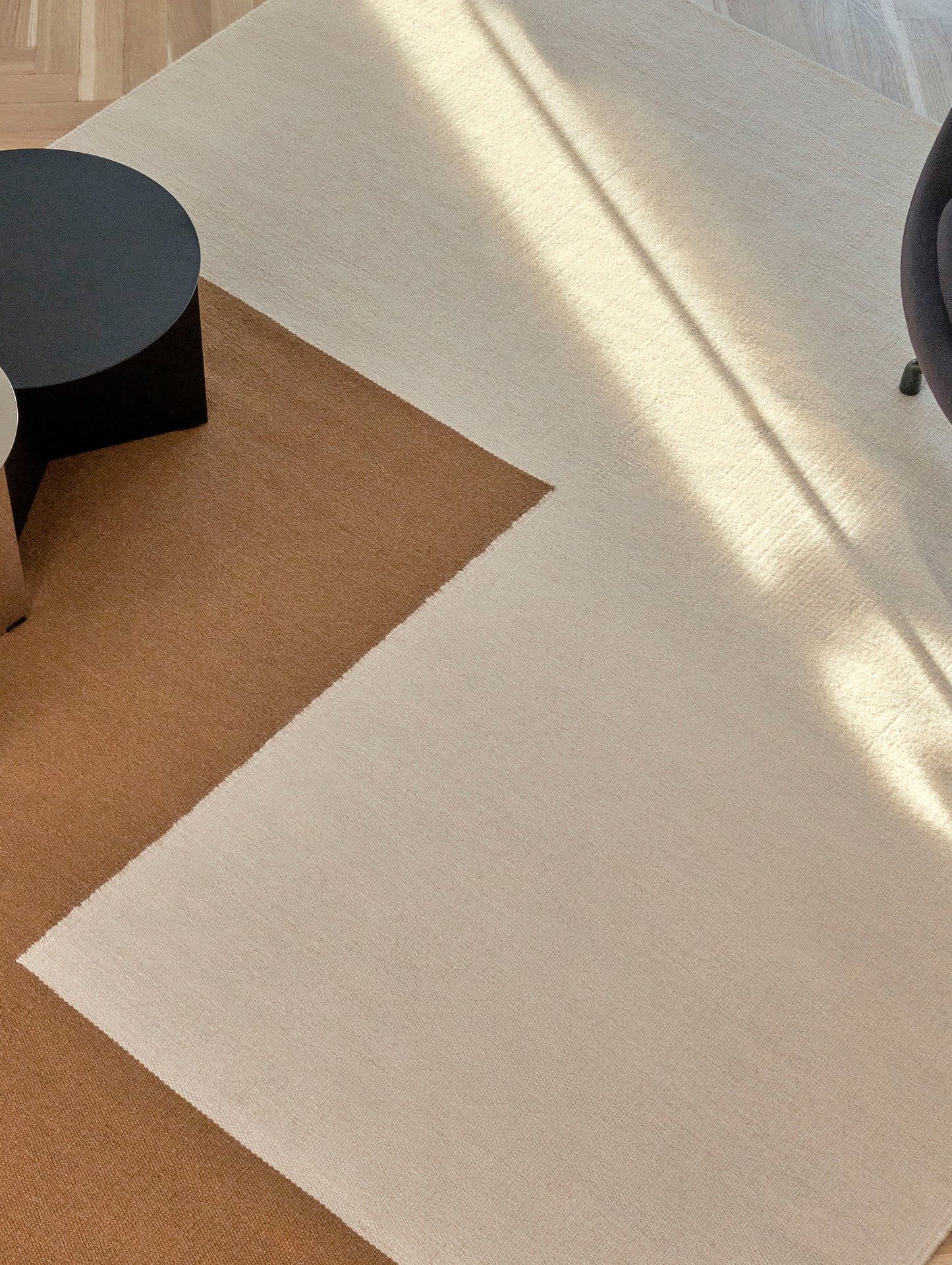 200 x 300 cm / Brown / Ethan Cook Flat Works Rug by HAY