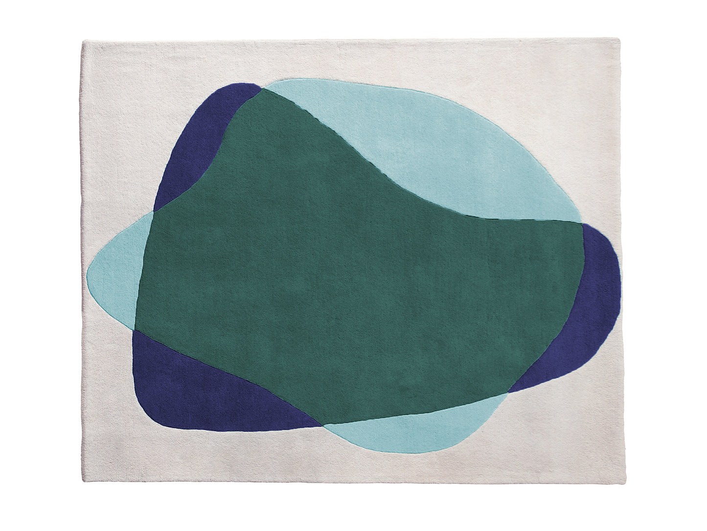 Blue/Green Serge Rug by Hartô