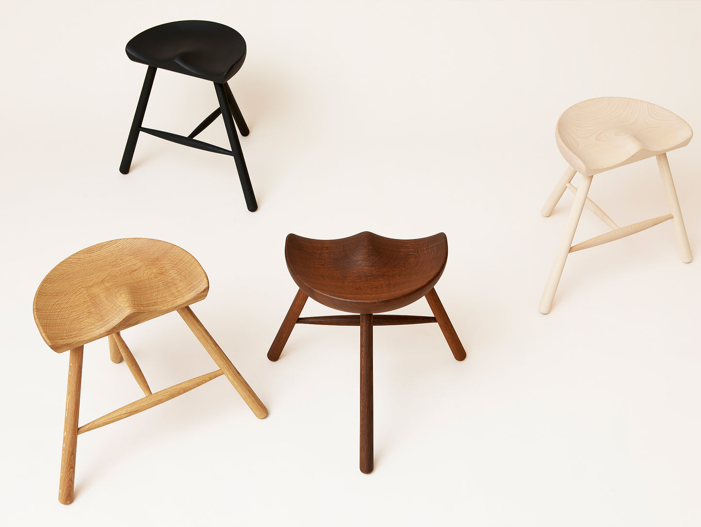 Shoemaker Chair No.49, Finish Comparison