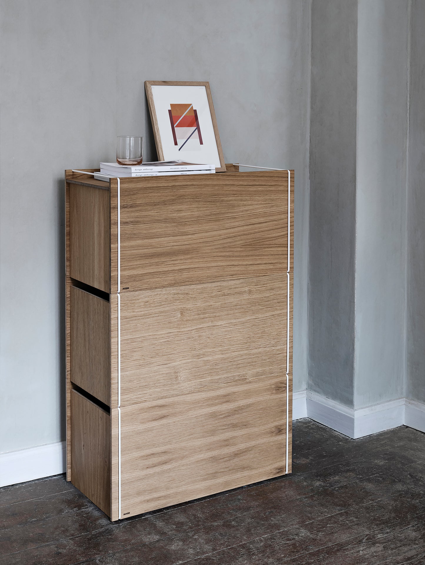 Moebe Storage Box Lid - Oiled Oak